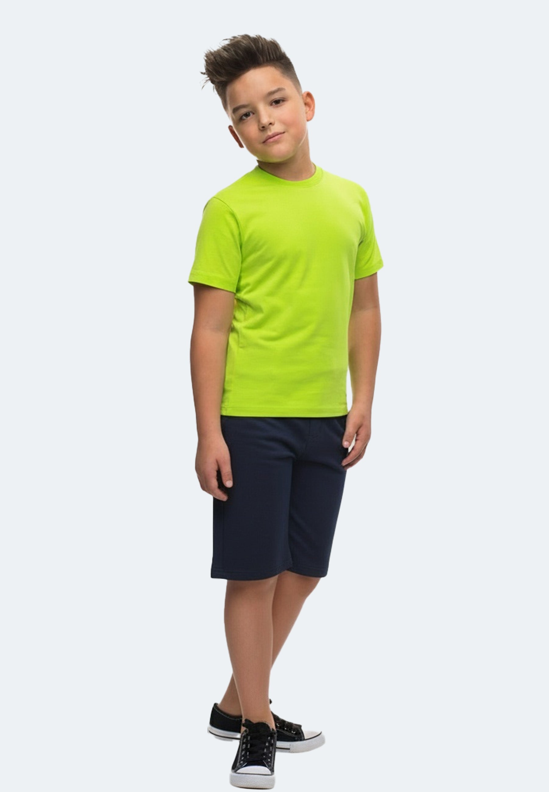 Oversize Bermuda Kids Shorts Billy aus 100 % Bio-Baumwolle
