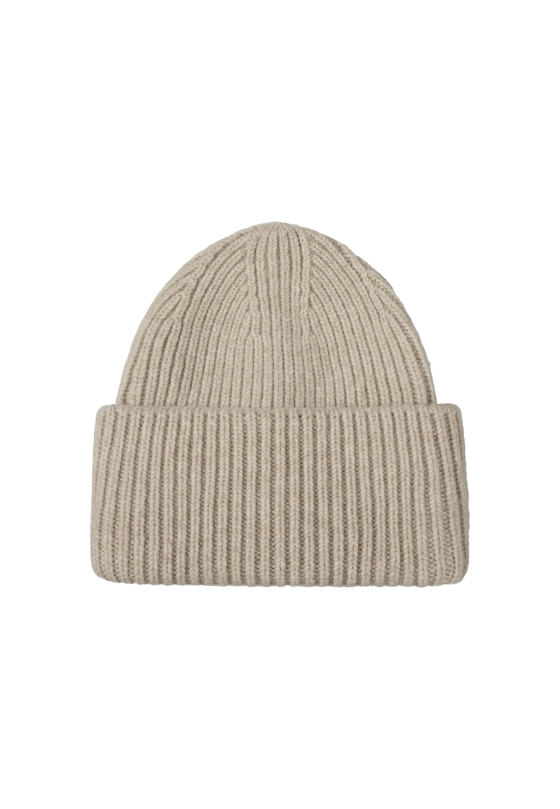Merino Wolle Beanie mit hohem Umschlag - Malo