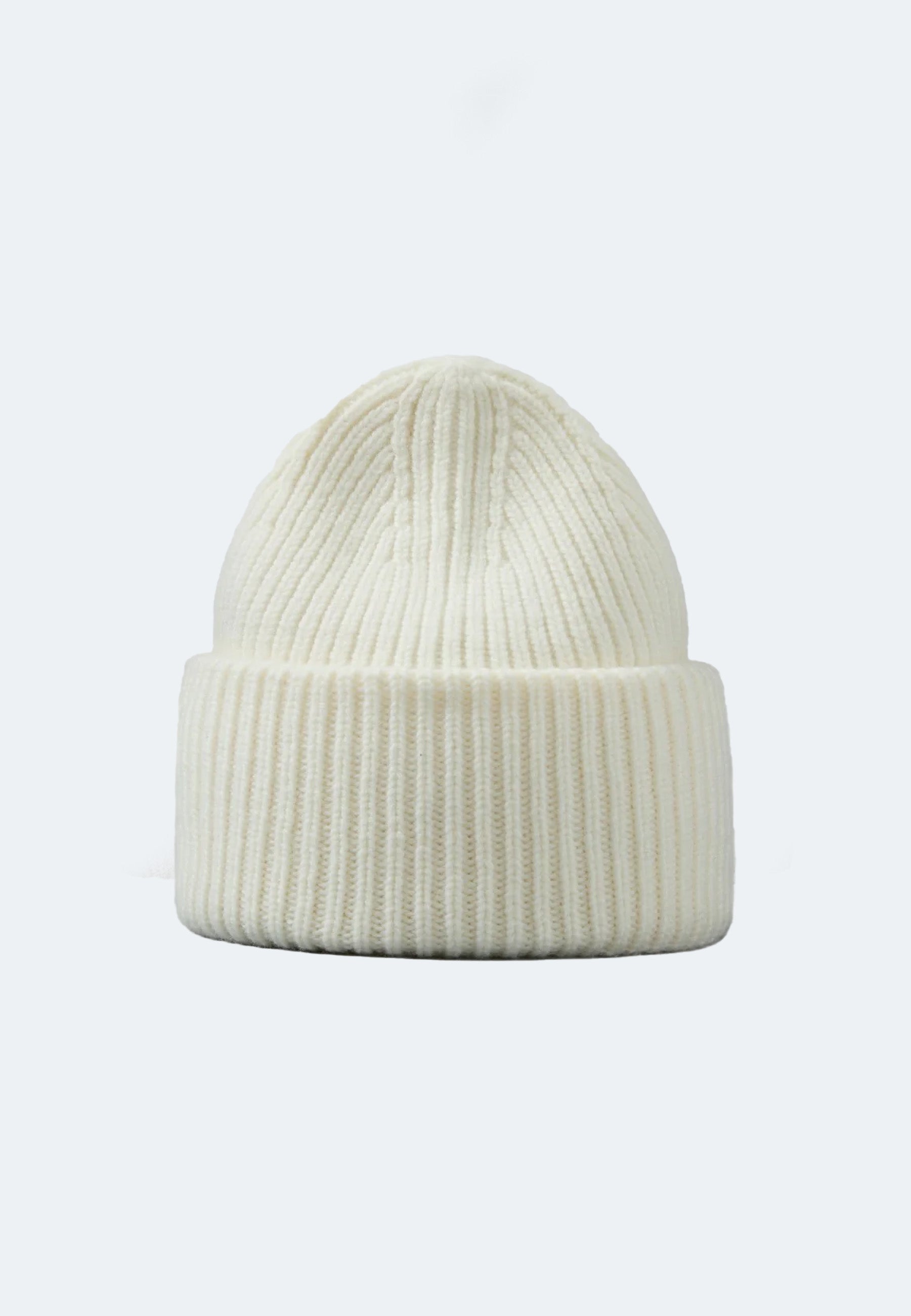 Merino Wolle Beanie mit hohem Umschlag - Malo