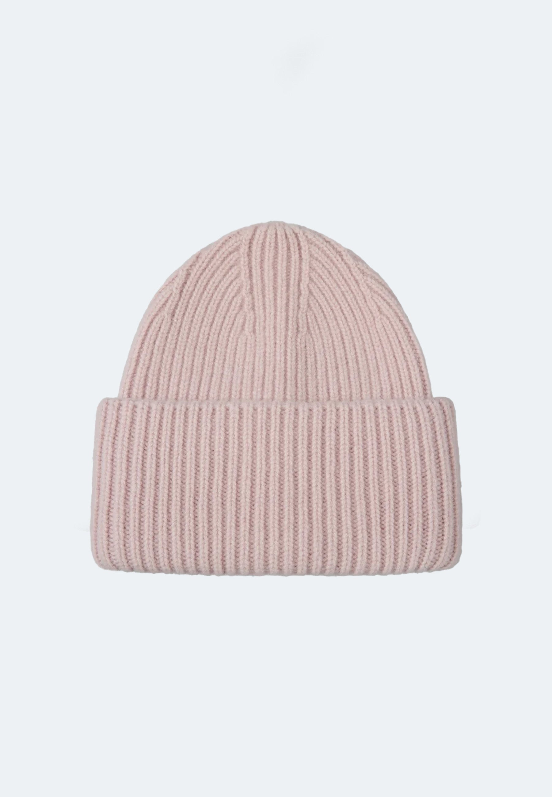 Merino Wolle Beanie mit hohem Umschlag - Malo