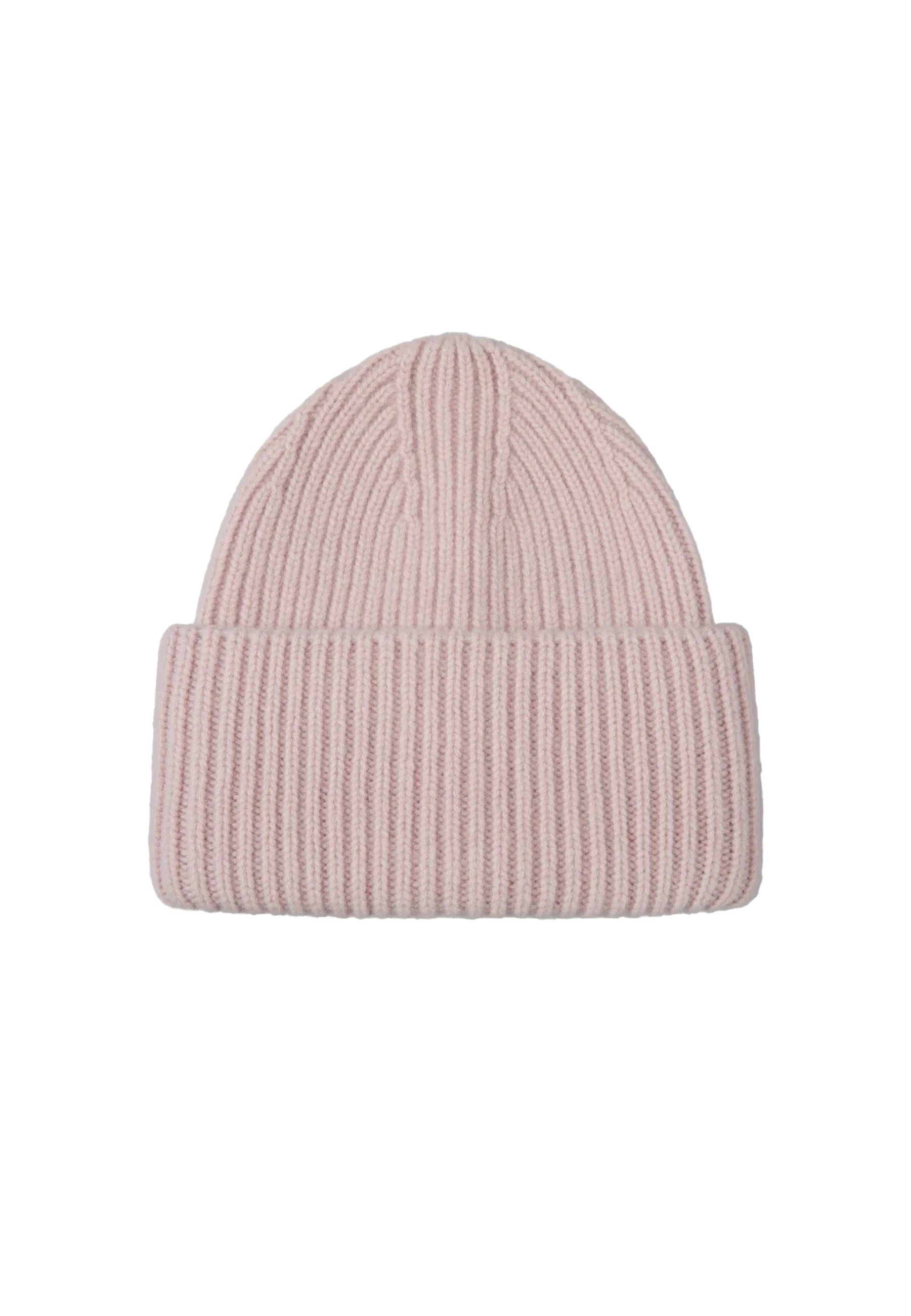 Merino Wolle Beanie mit hohem Umschlag - Malo
