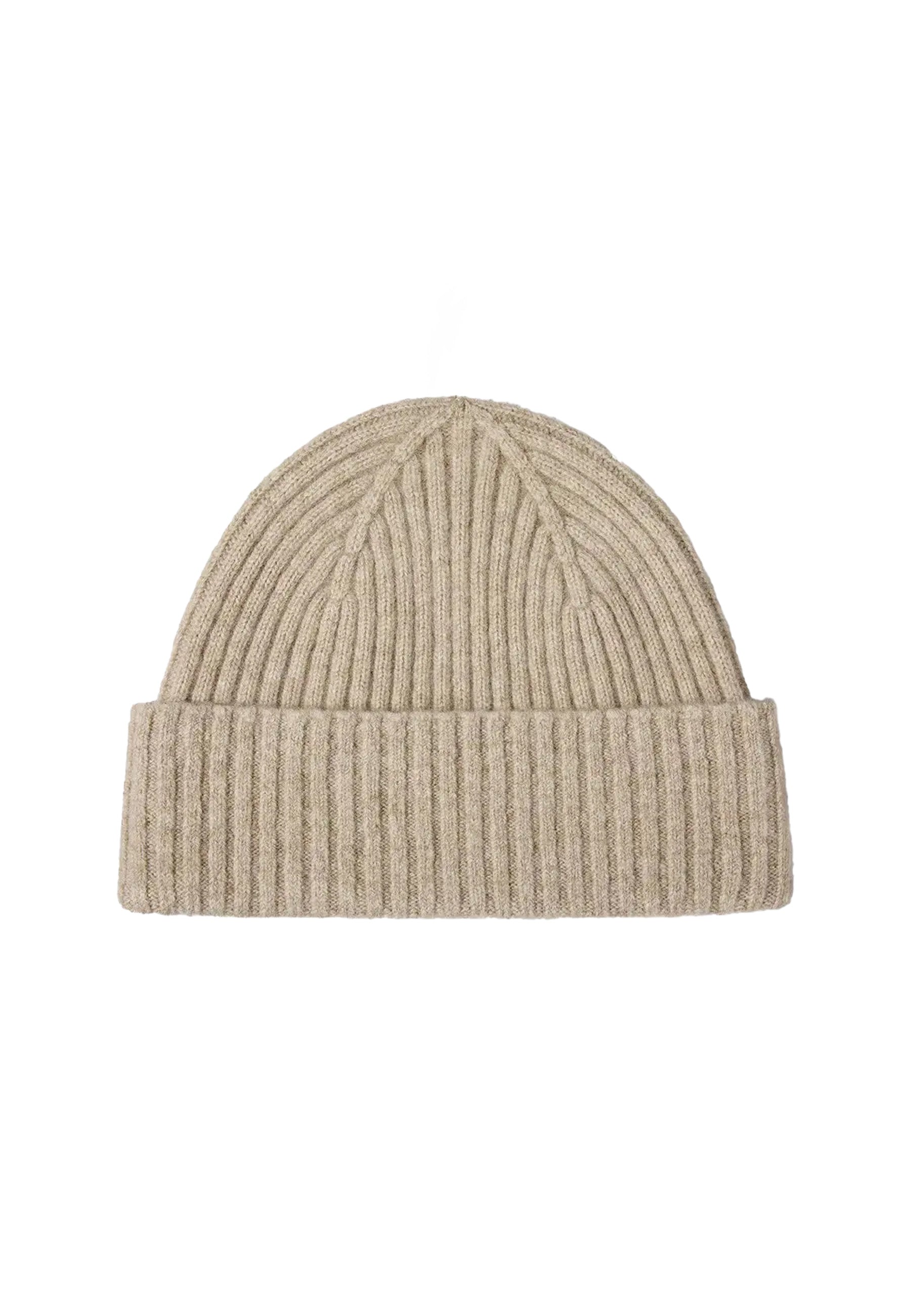 Nahtloses Merino Wolle Beanie Ronan