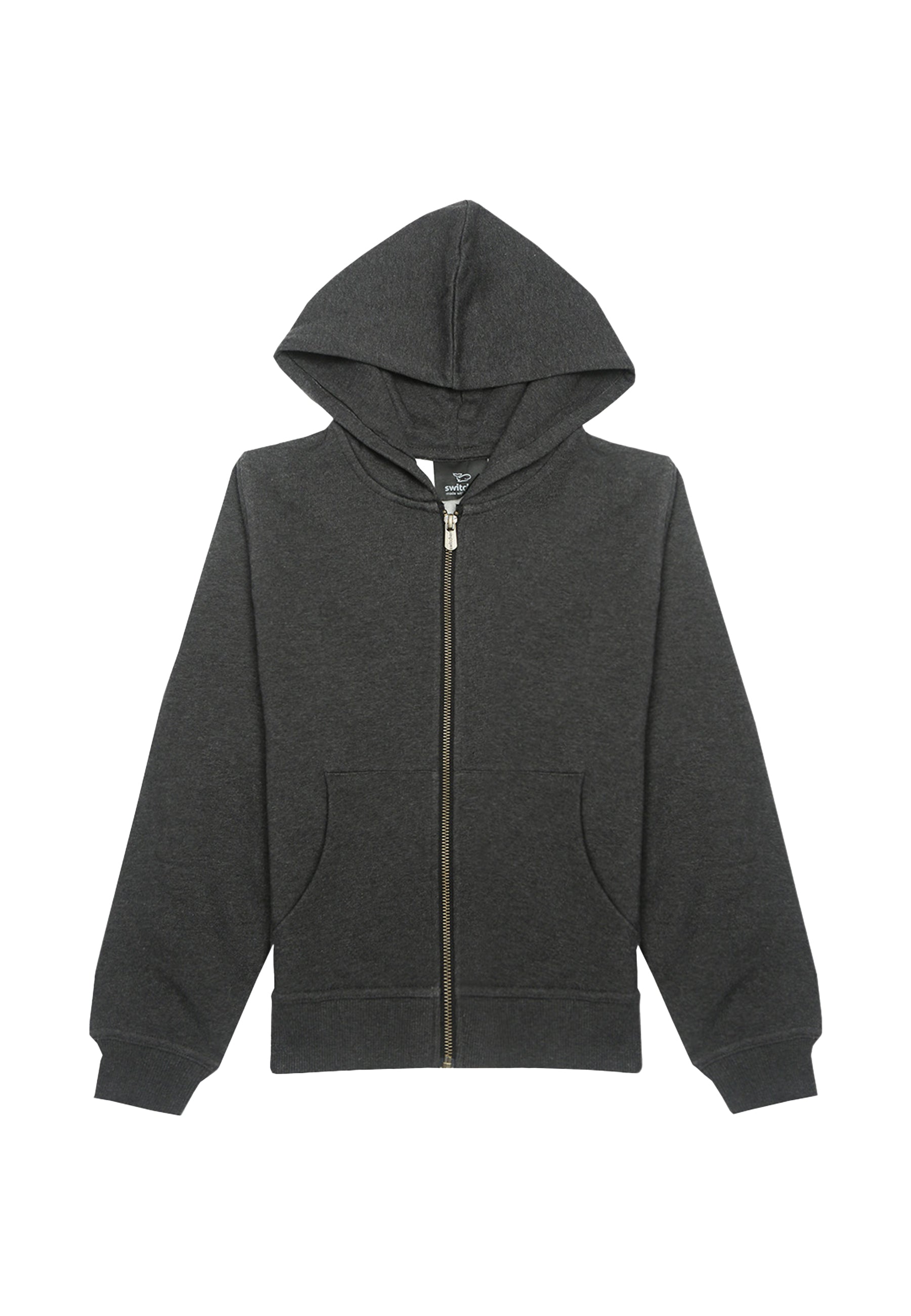 Kinder Zip Hoodie Bruce 100% Bio Baumwolle
