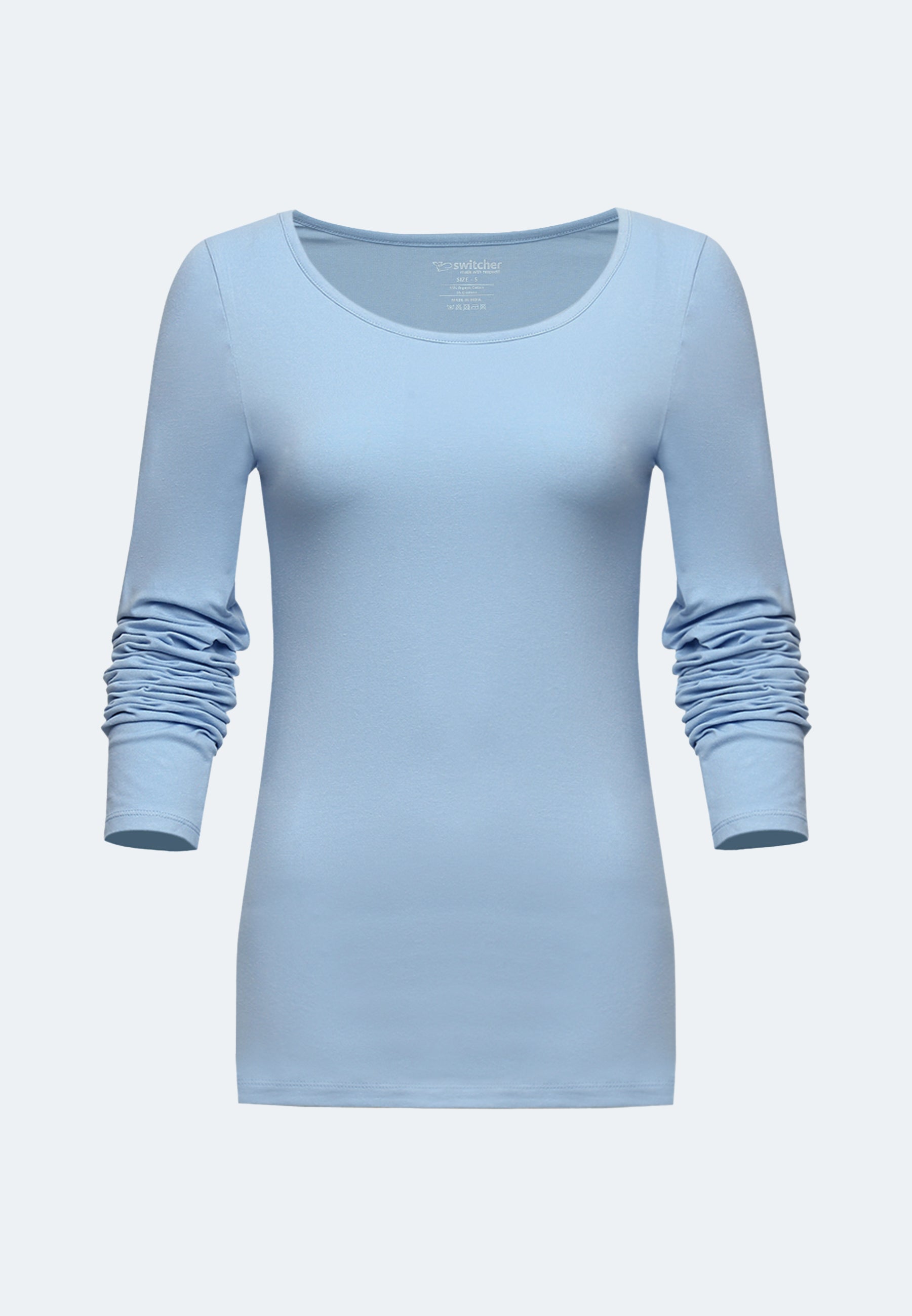 Stretch Langarm-T-Shirt Liliane
