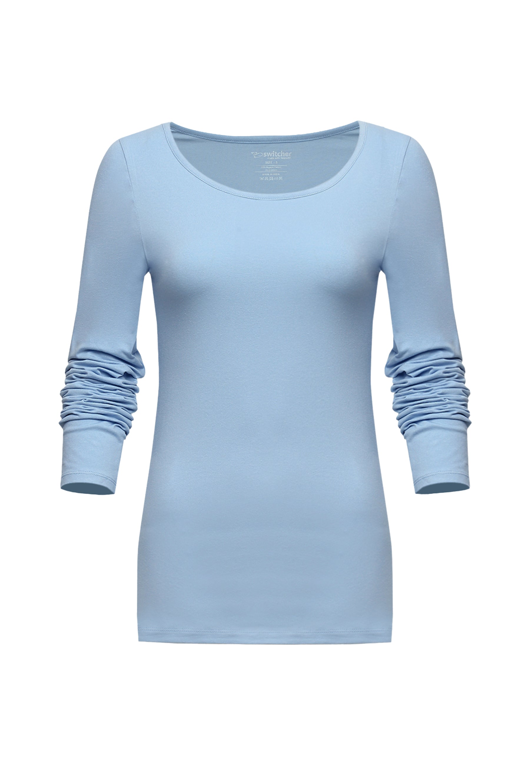 Stretch Langarm-T-Shirt Liliane