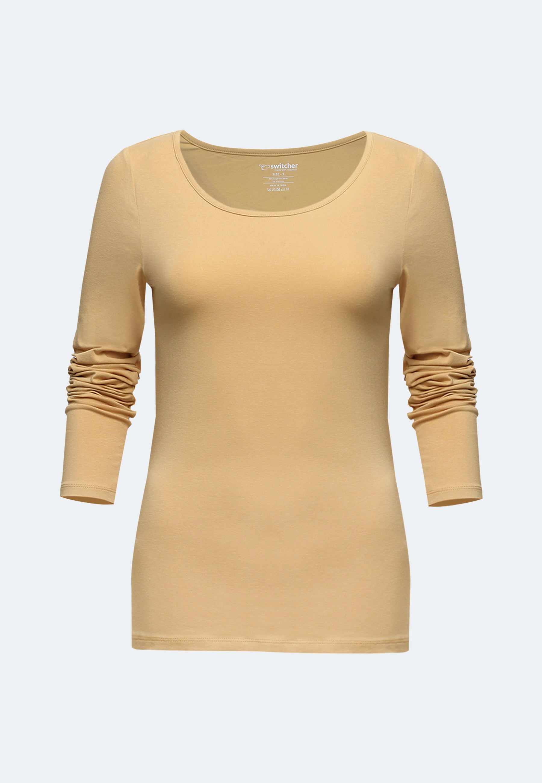 Stretch Langarm-T-Shirt Liliane