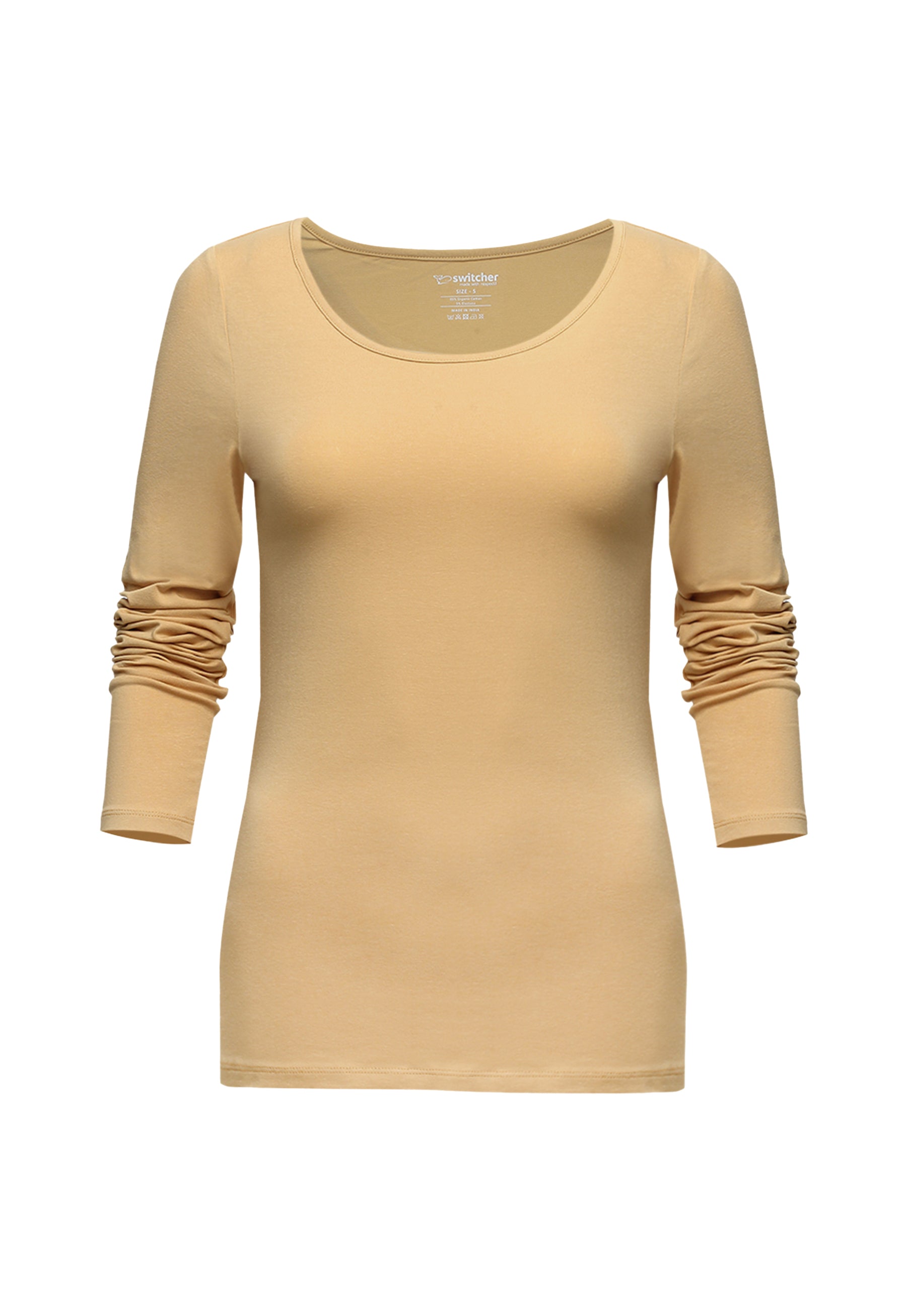 Stretch Langarm-T-Shirt Liliane