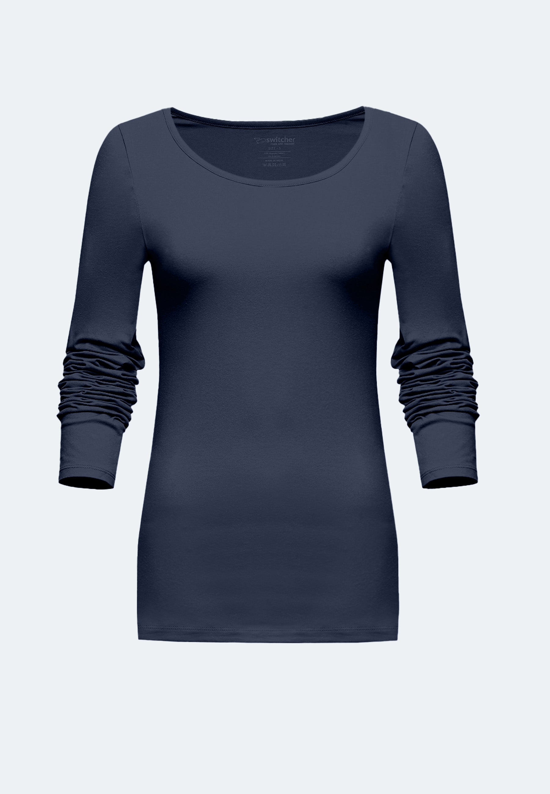 Stretch Langarm-T-Shirt Liliane