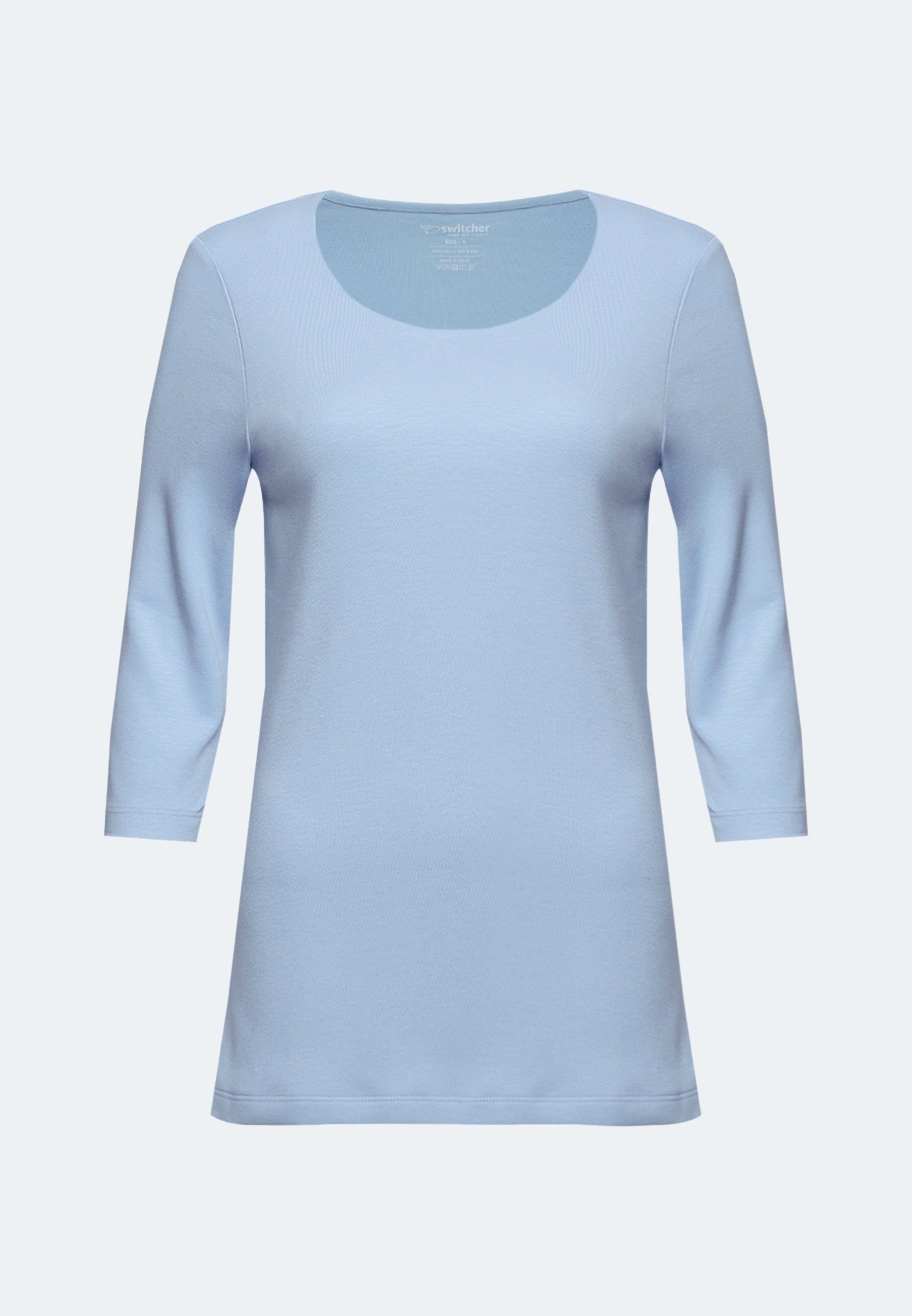 Yasmin Damen Basic T-Shirt 3/4 Arm