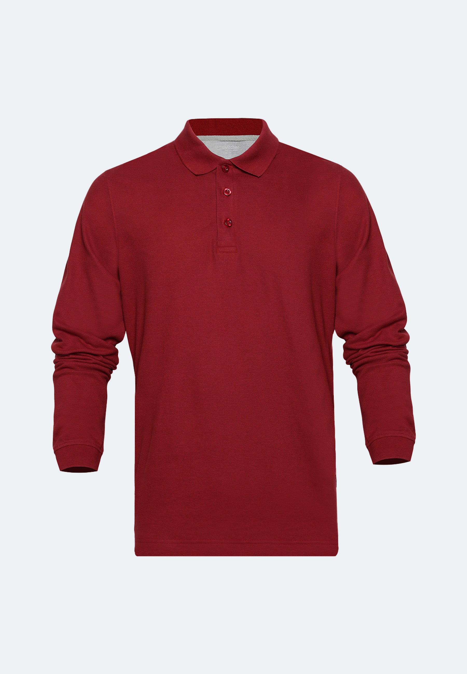 Langarm Bio Baumwoll Piqué Poloshirt Erik