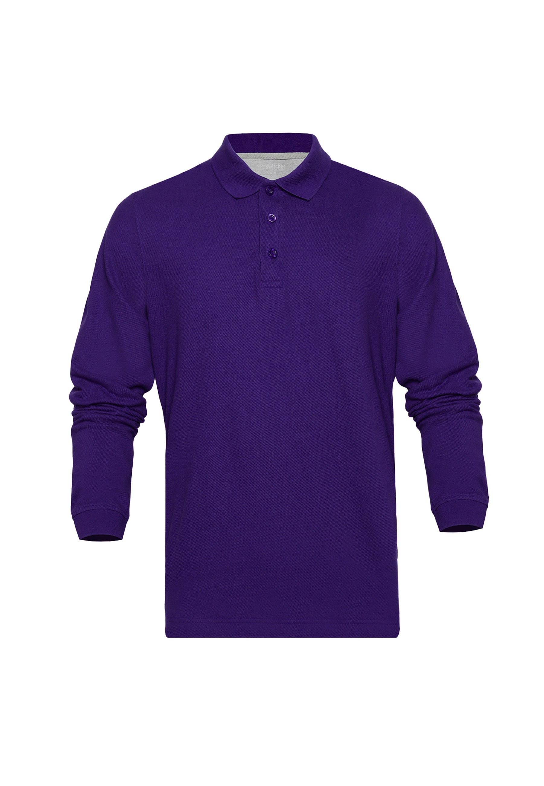 Langarm Bio Baumwoll Piqué Poloshirt Erik