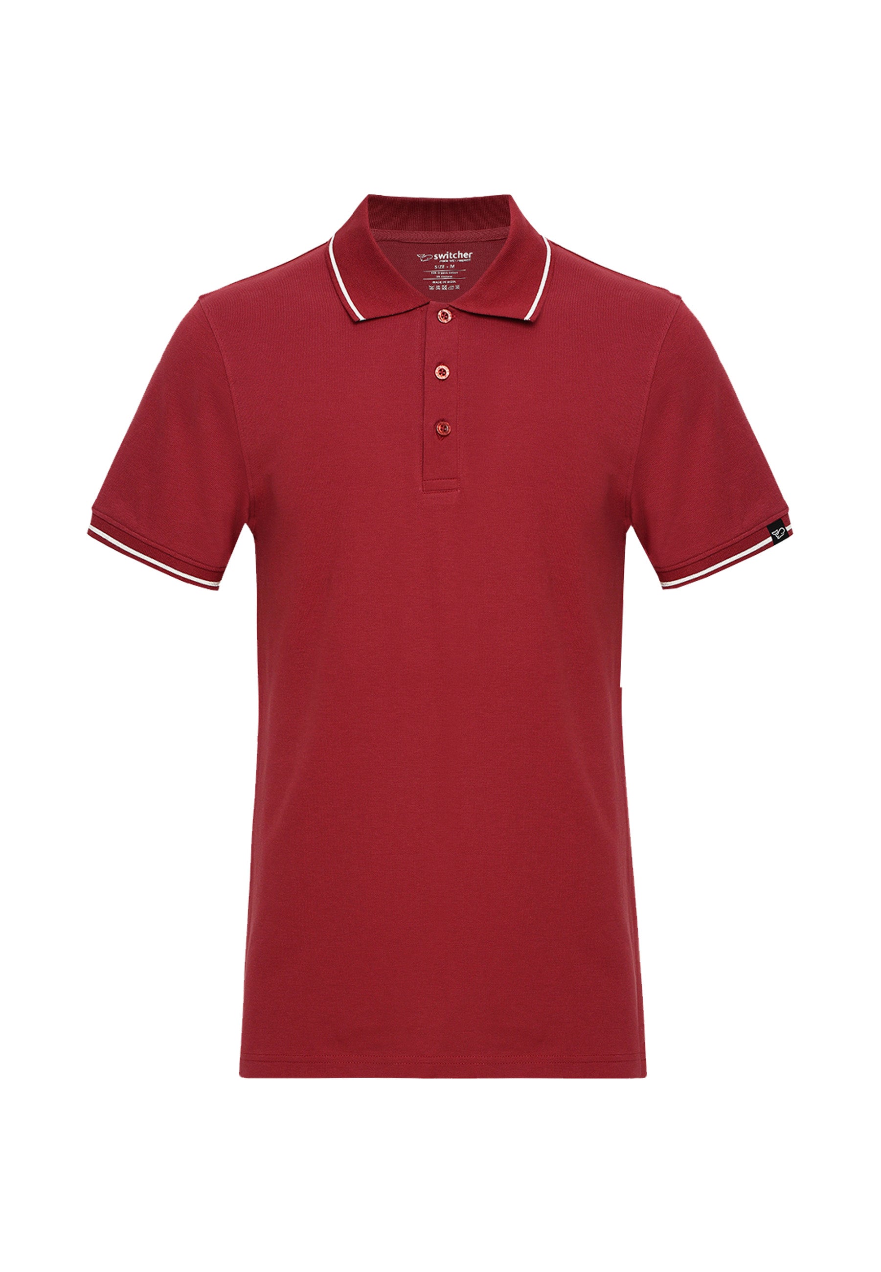 Contrast Polo mit Elasthan Ben