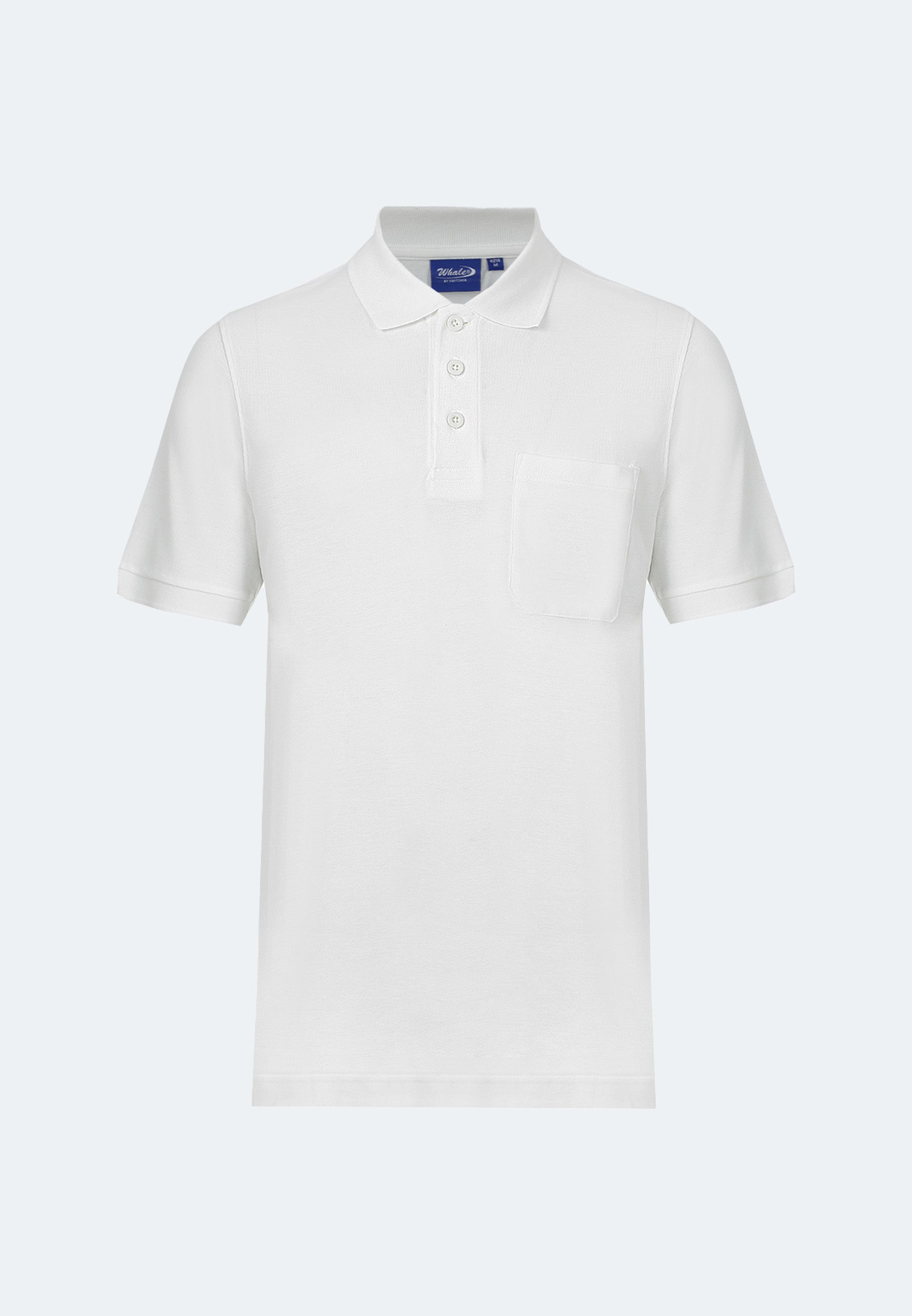 Airtex Piqué Pocket Poloshirt Whale