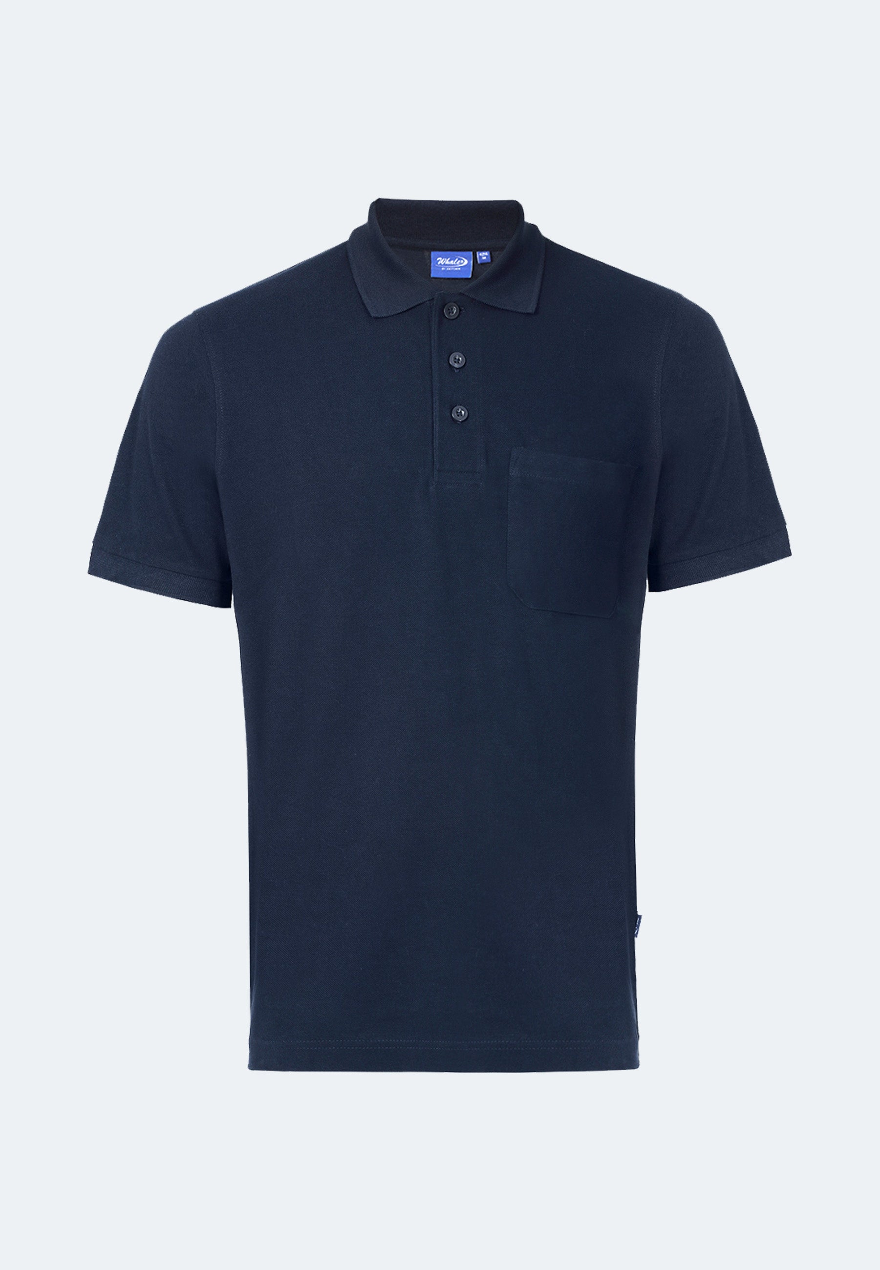 Airtex Piqué Pocket Poloshirt Whale