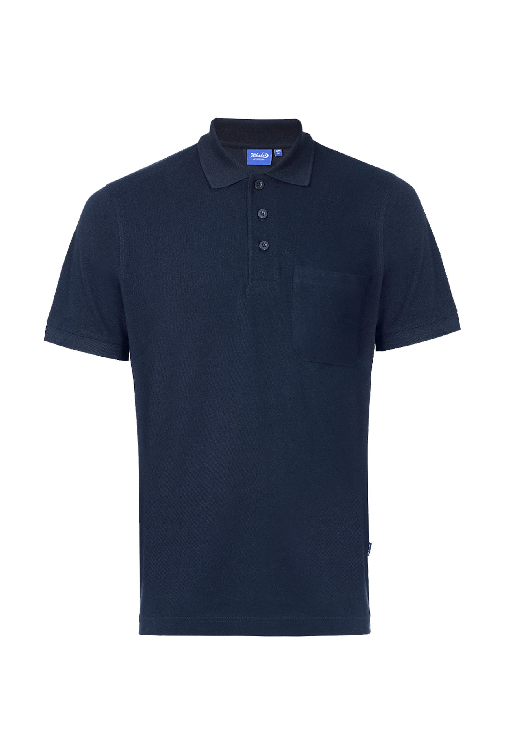 Airtex Piqué Pocket Poloshirt Whale