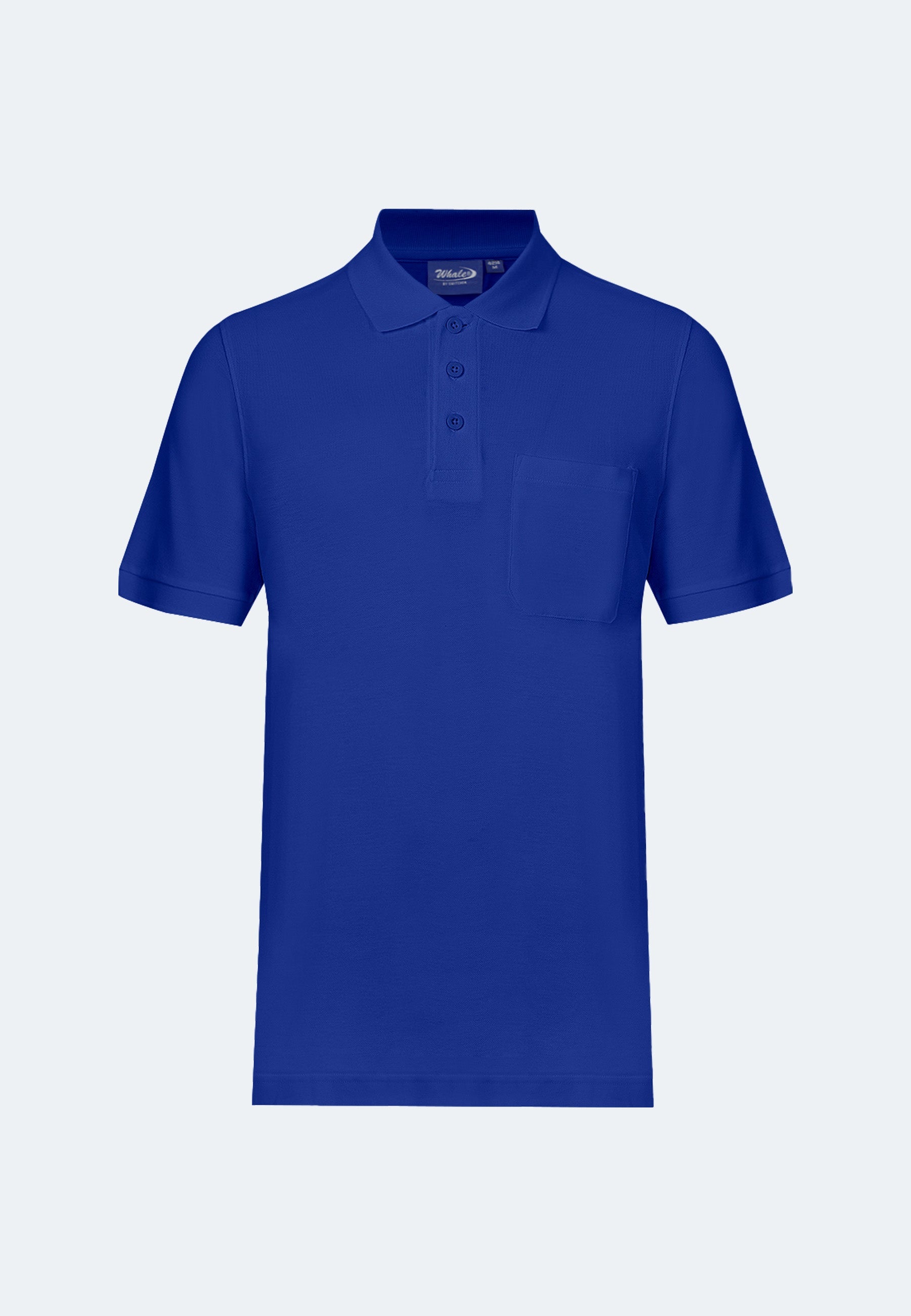Airtex Piqué Pocket Poloshirt Whale