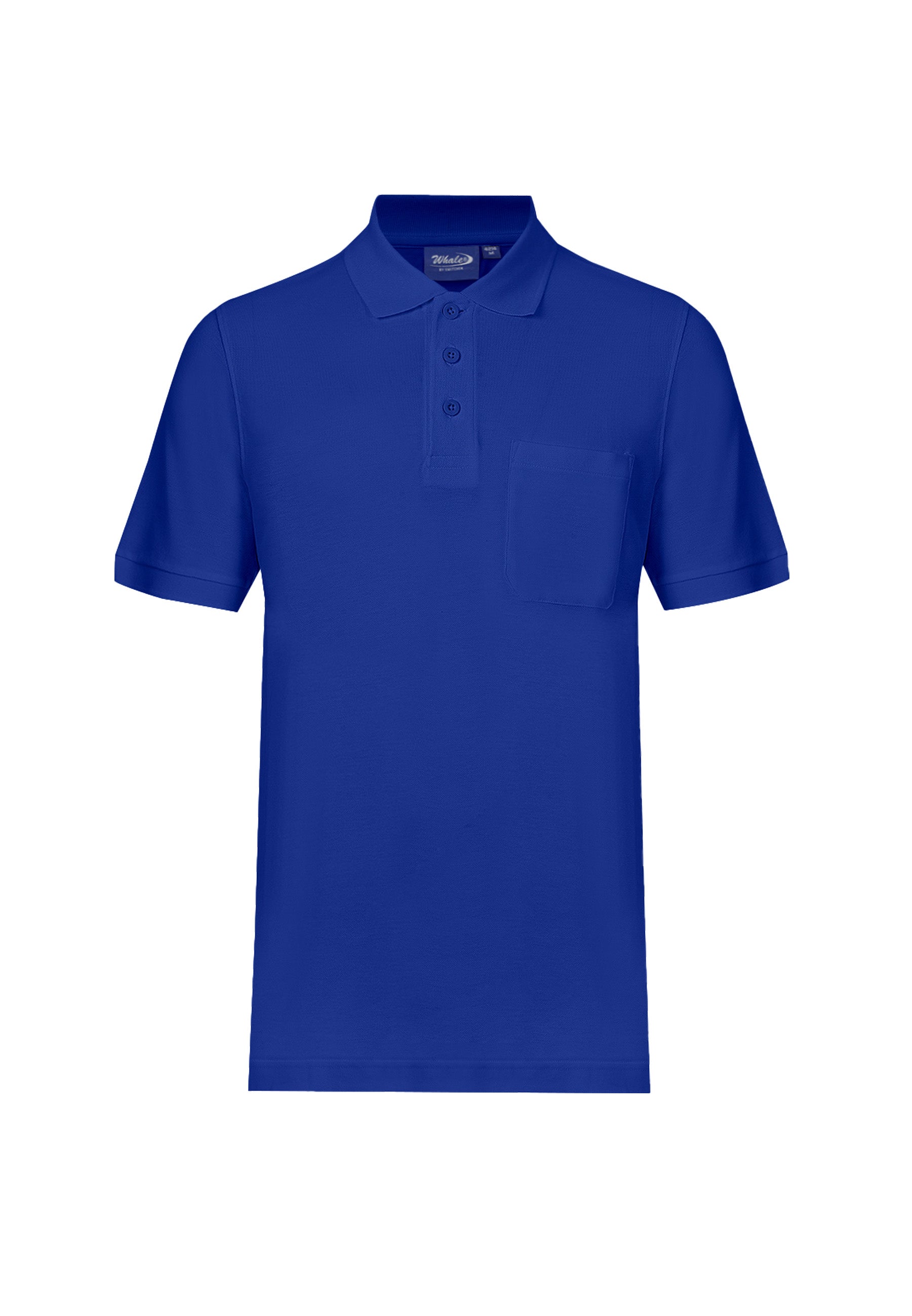Airtex Piqué Pocket Poloshirt Whale