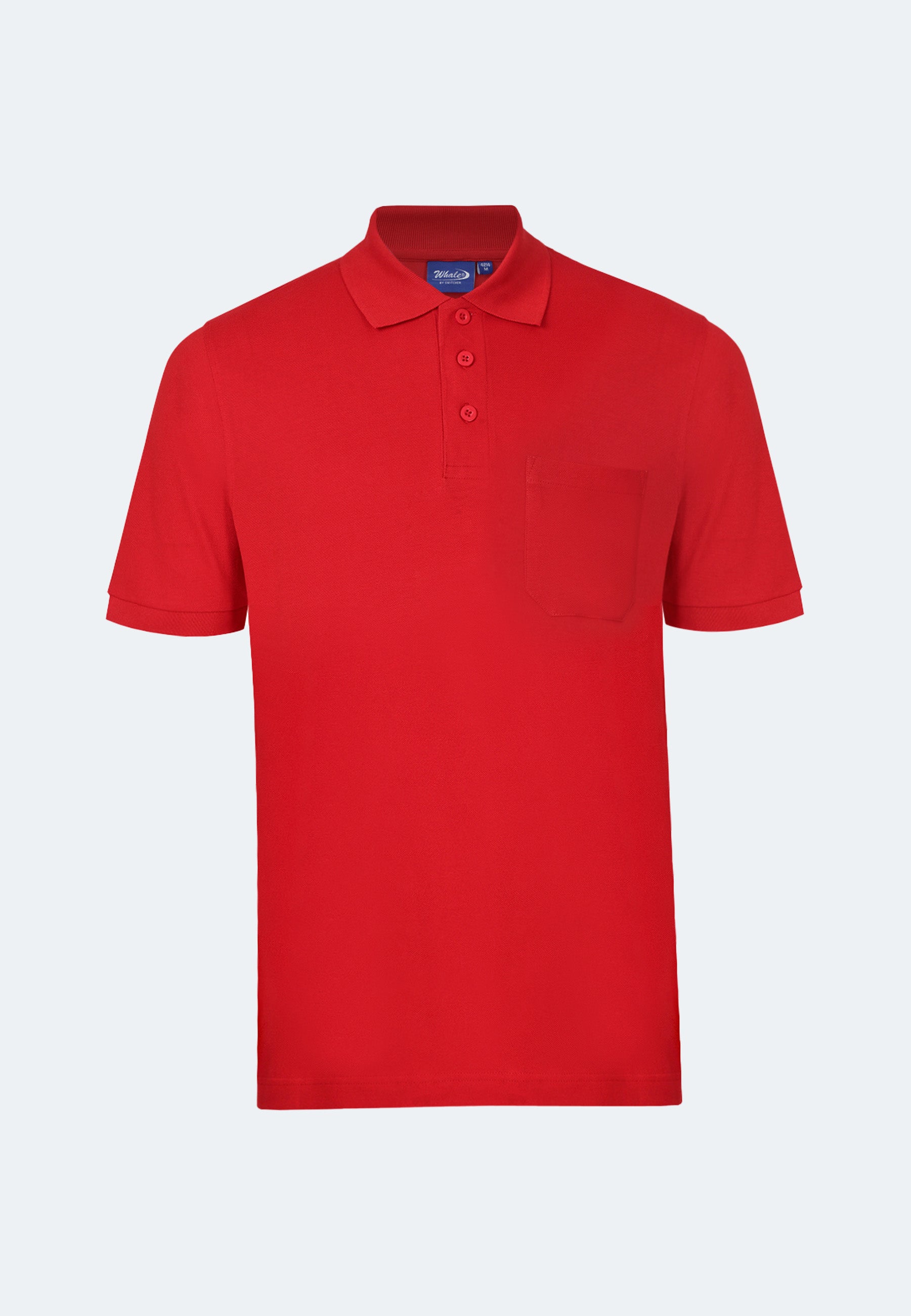 Airtex Piqué Pocket Poloshirt Whale