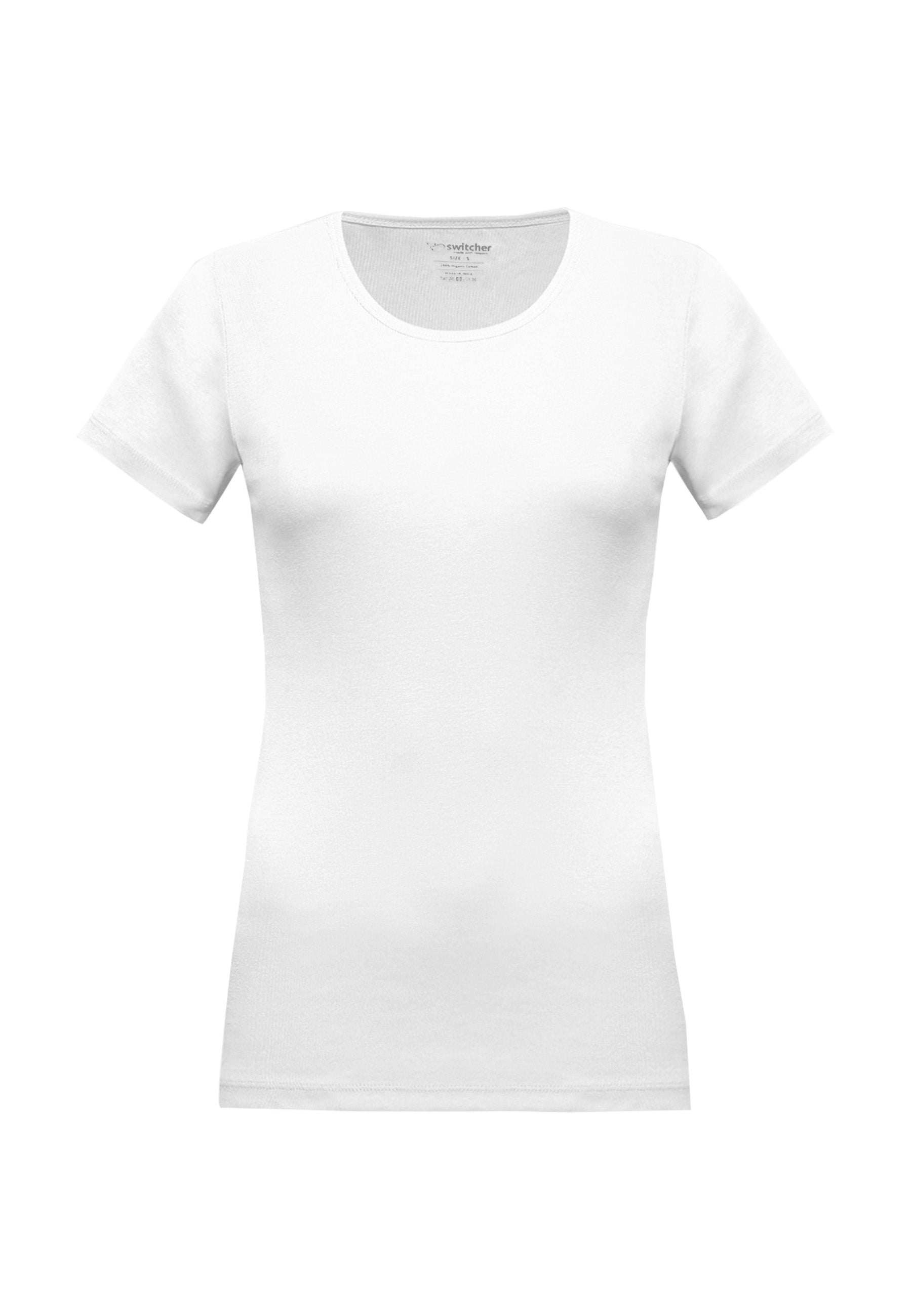 Rundhals Ripp T-Shirt Sally