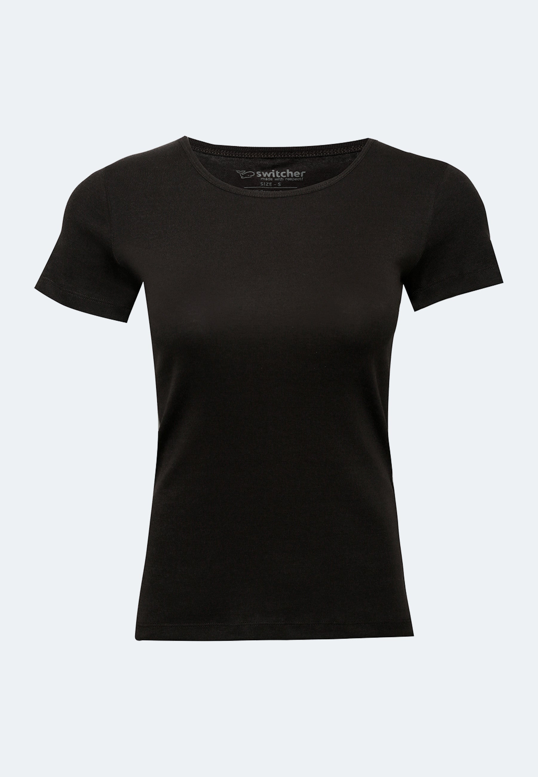 Rundhals Ripp T-Shirt Sally