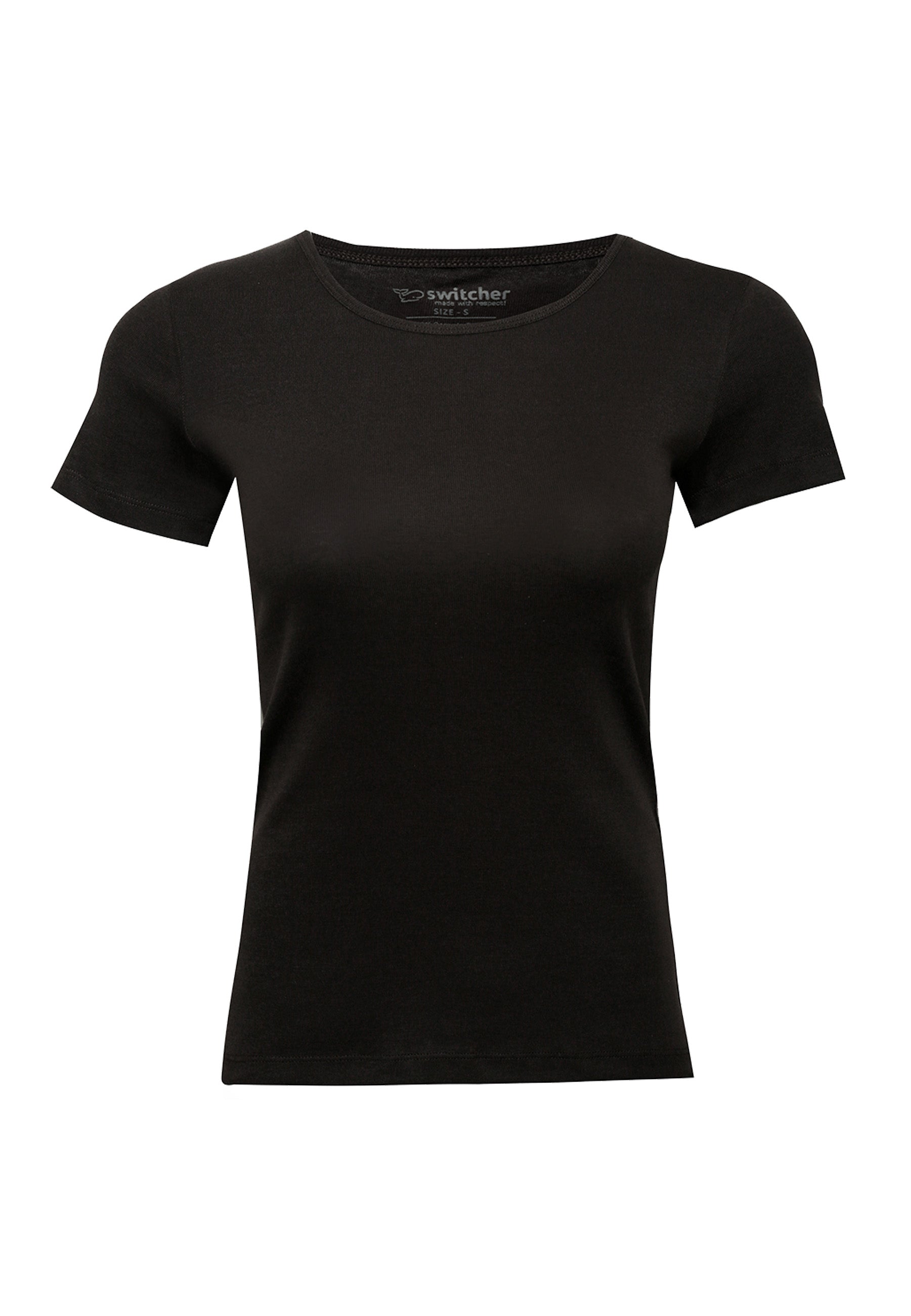 Rundhals Ripp T-Shirt Sally