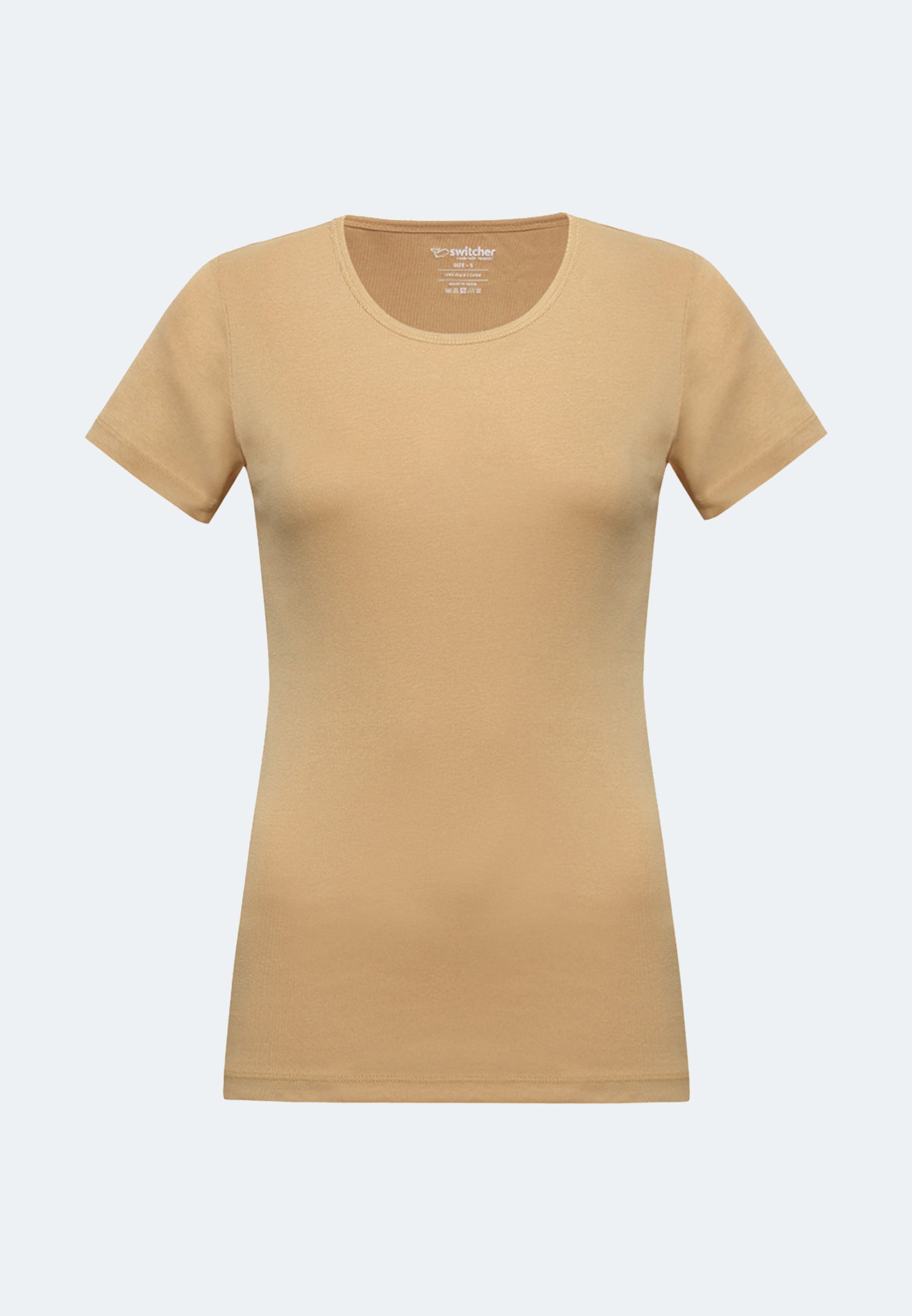 Rundhals Ripp T-Shirt Sally