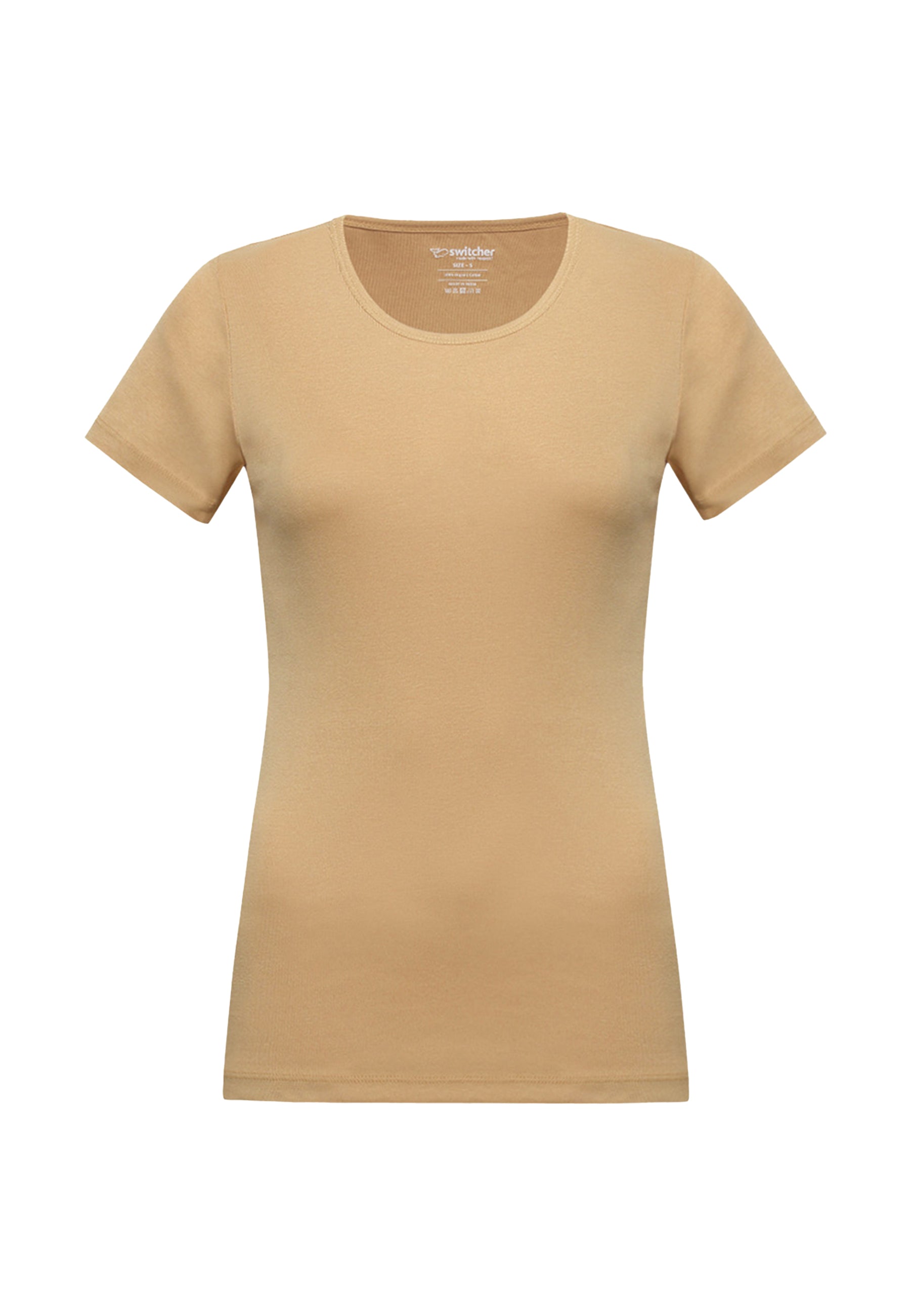 Rundhals Ripp T-Shirt Sally