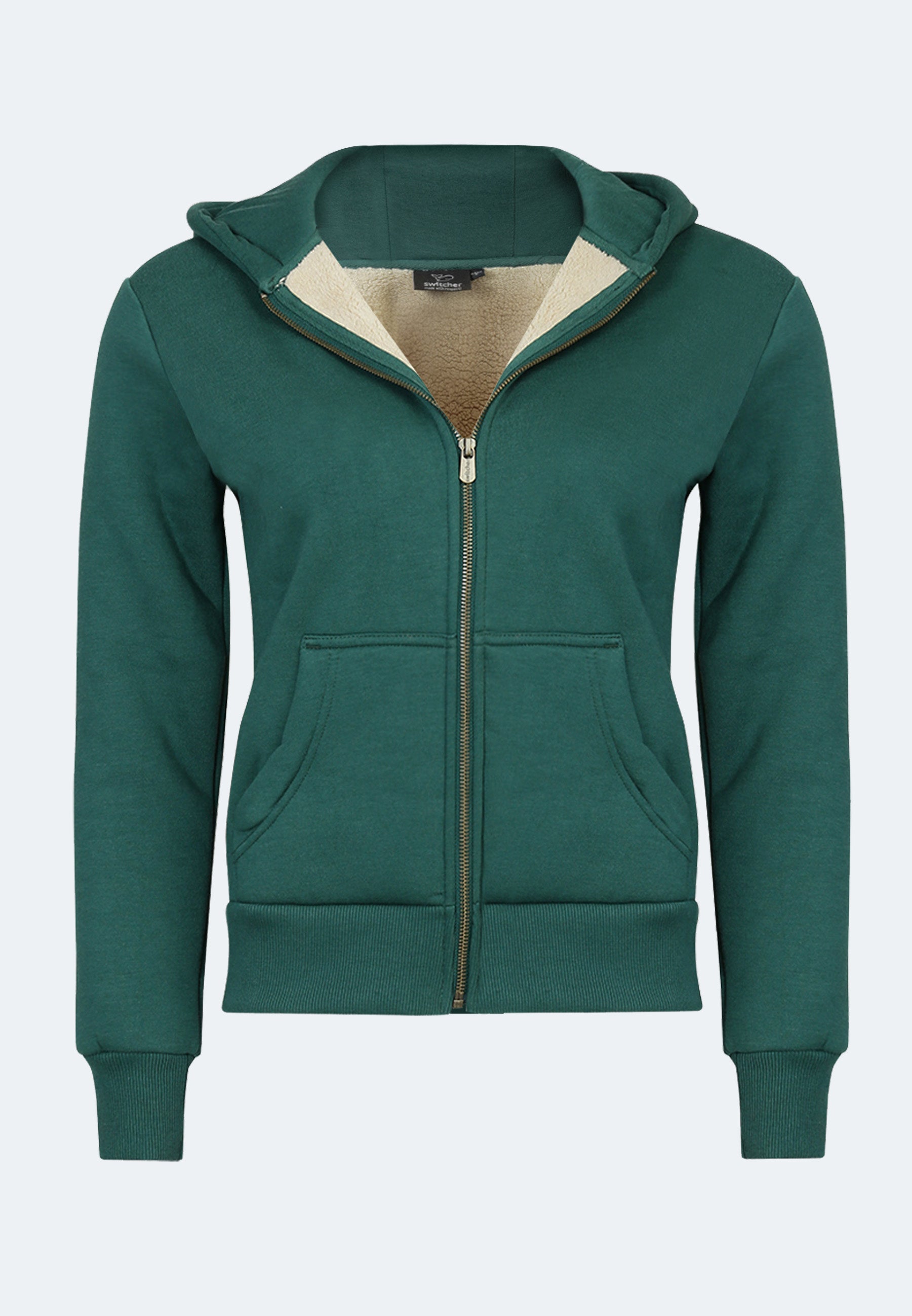 Damen Sherpa Hoodie Grimentz