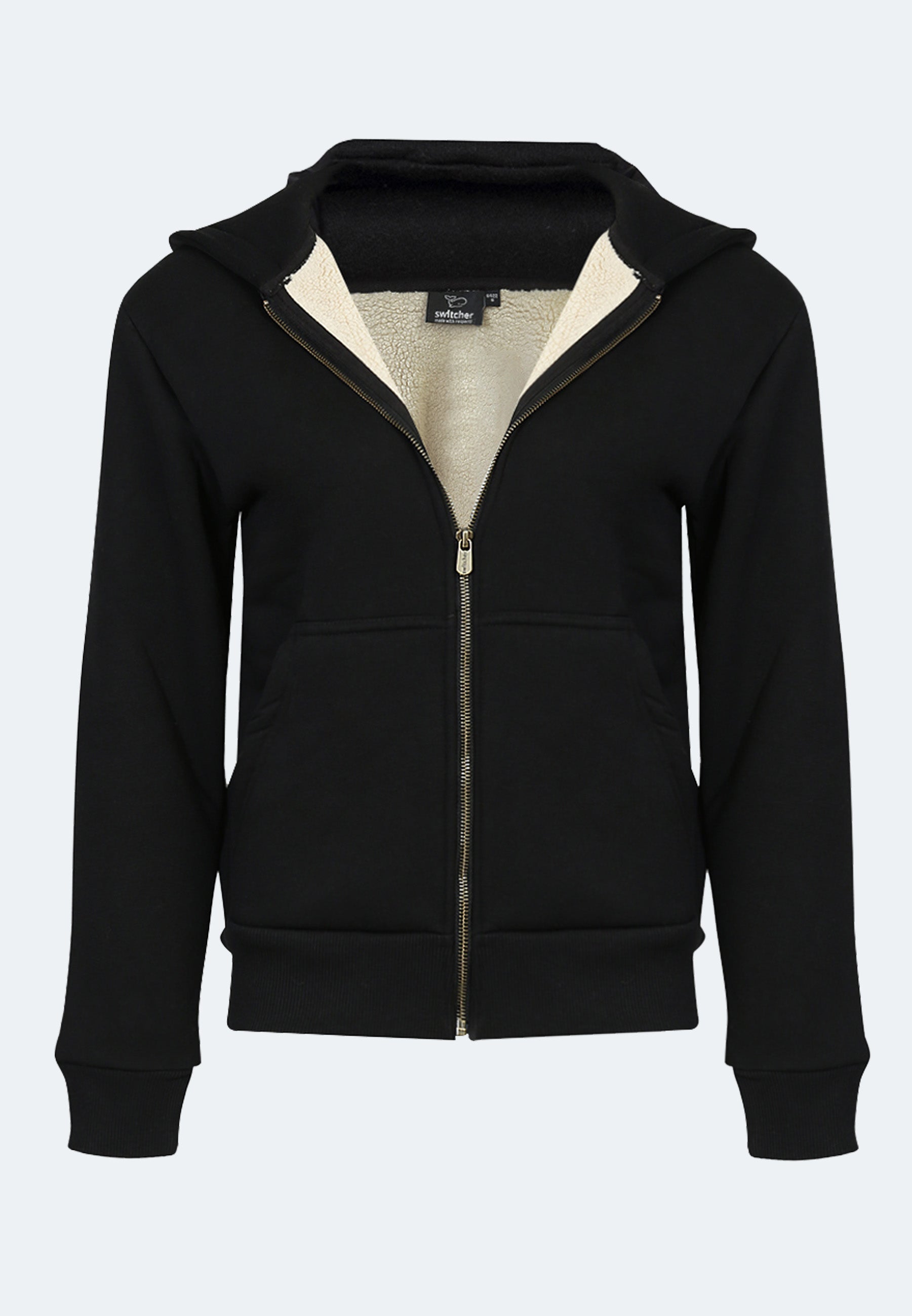 Damen Sherpa Hoodie Grimentz