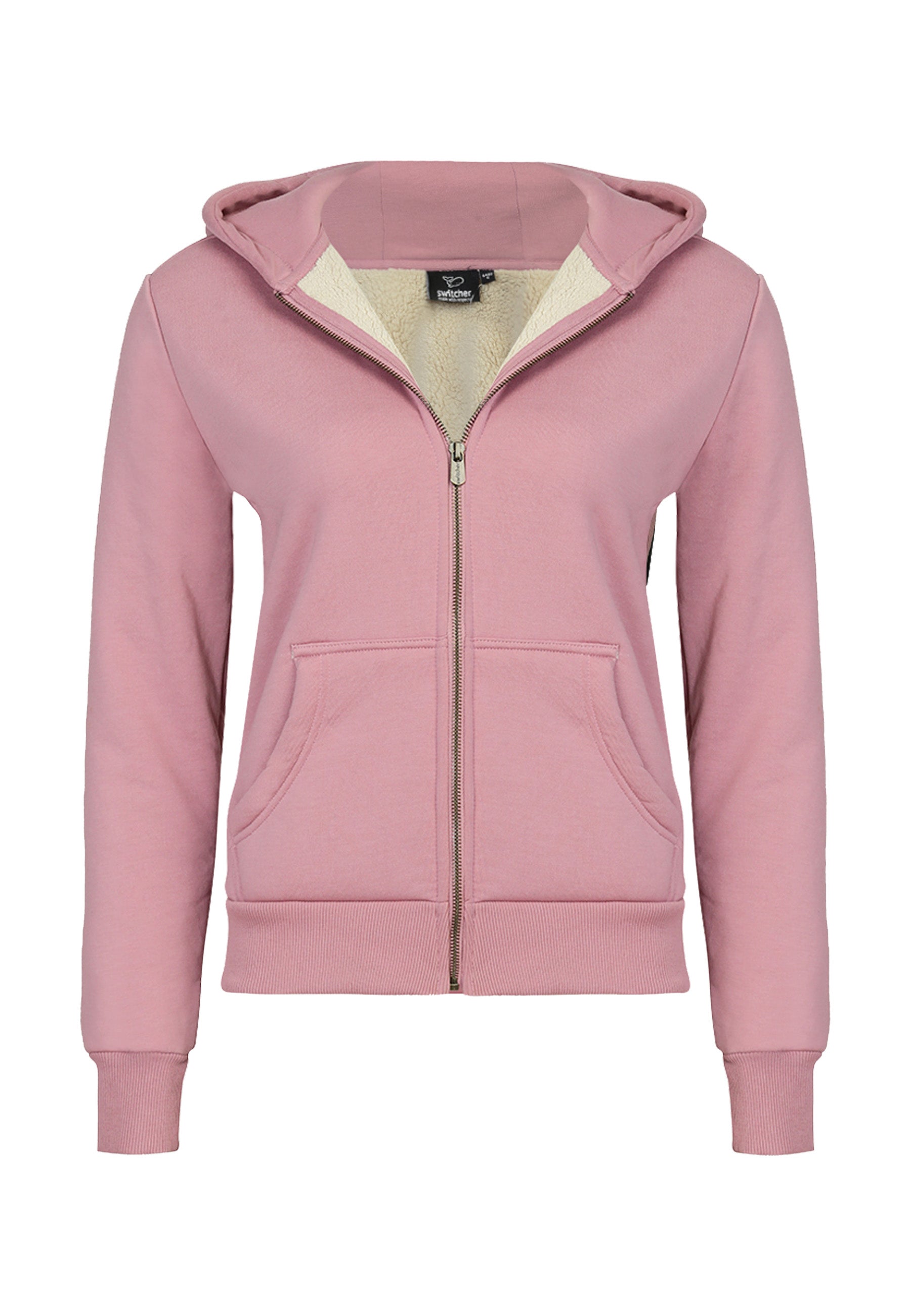 Damen Sherpa Hoodie Grimentz