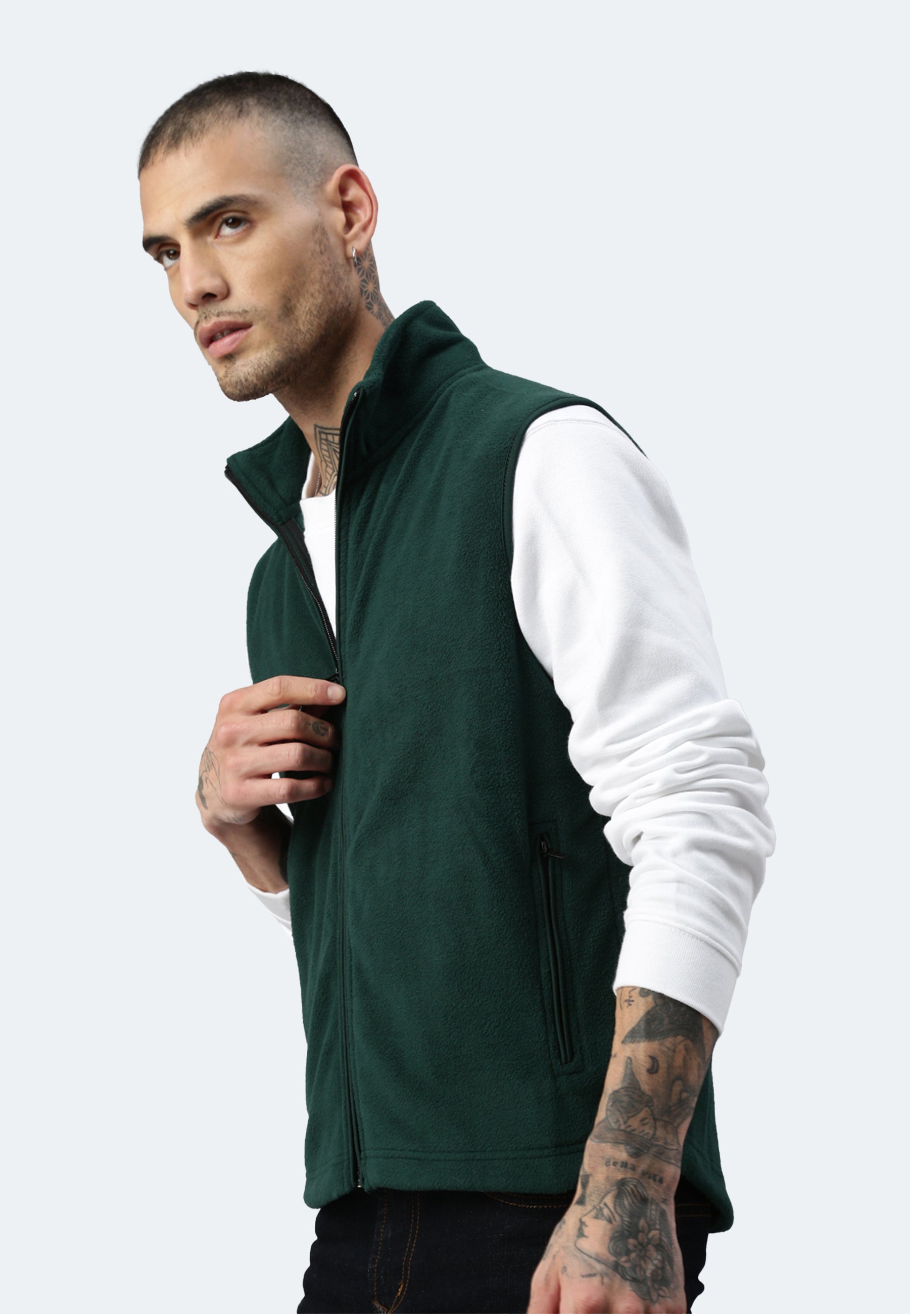 Faserpelz Fleece-Gilet Cortina