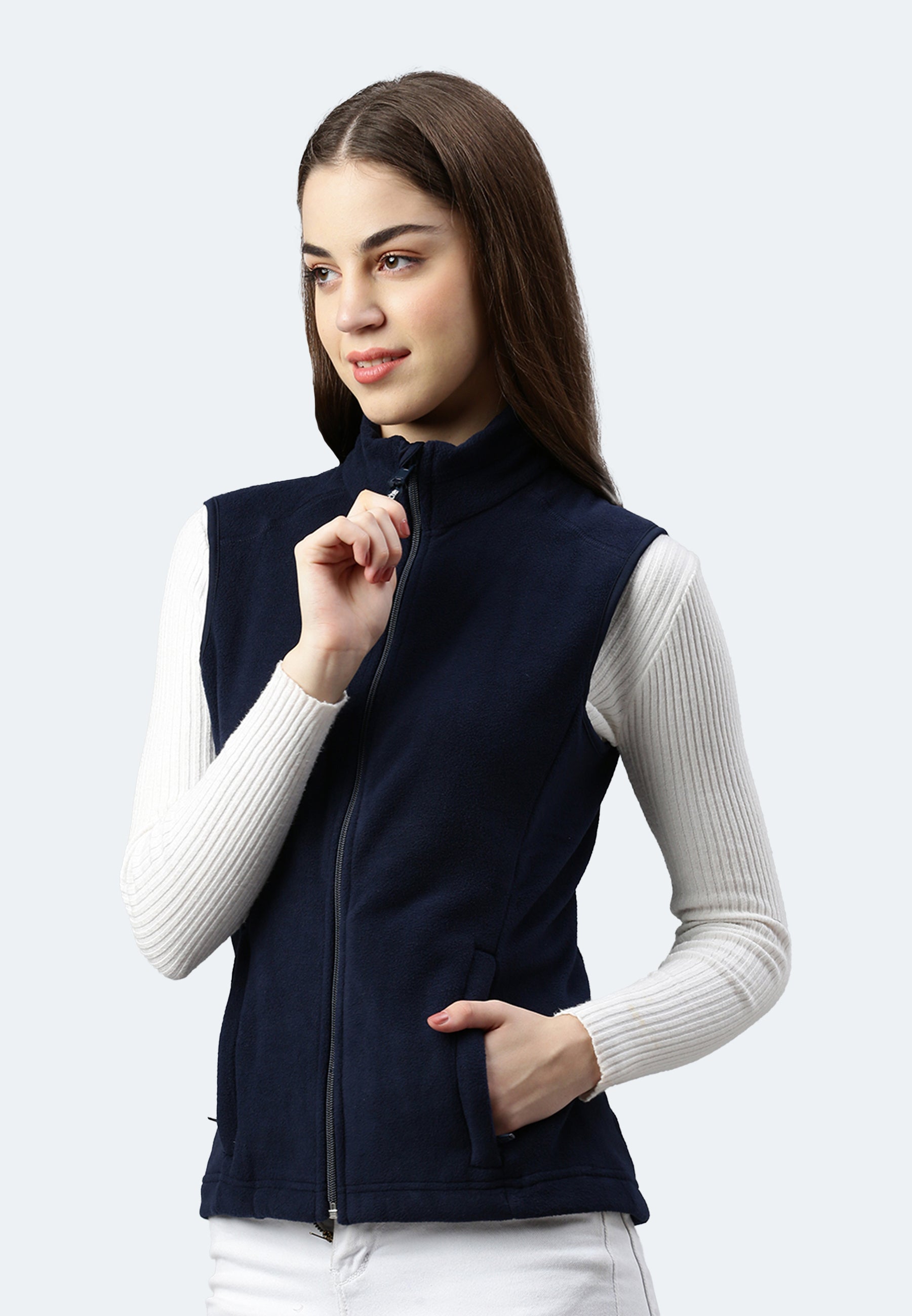 Faserpelz Fleece-Gilet Helsinki