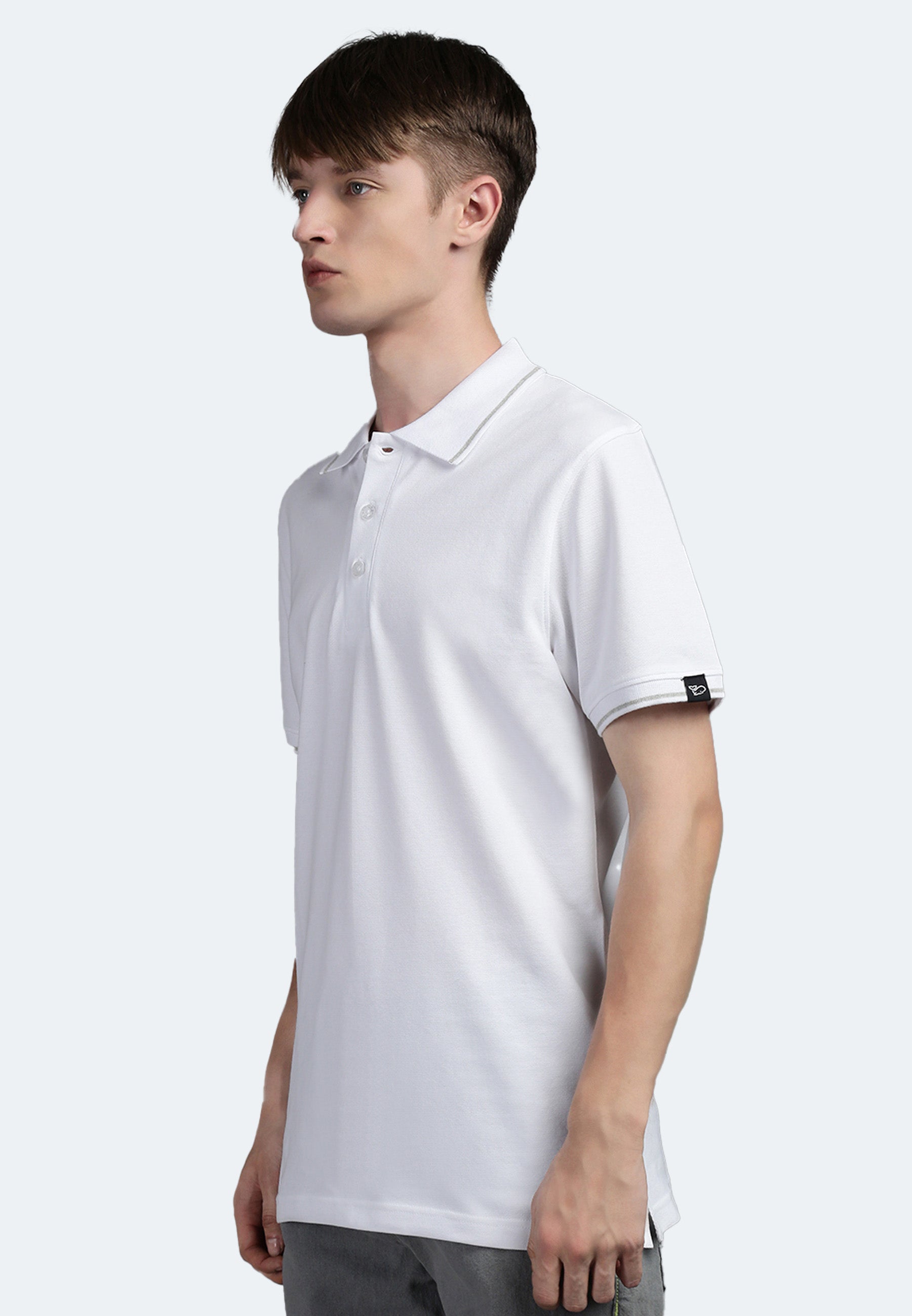 Contrast Polo mit Elasthan Ben