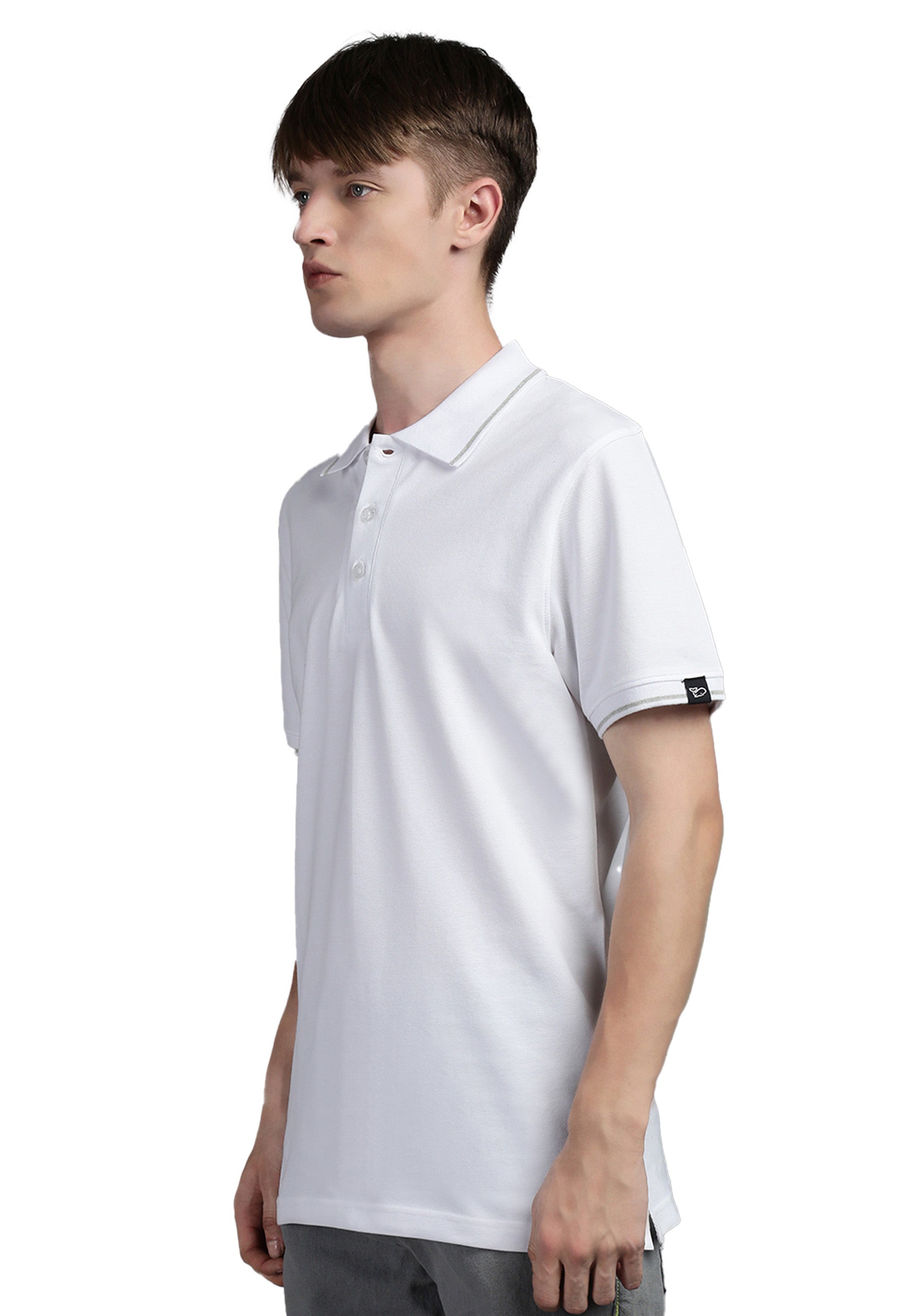 Contrast Polo mit Elasthan Ben