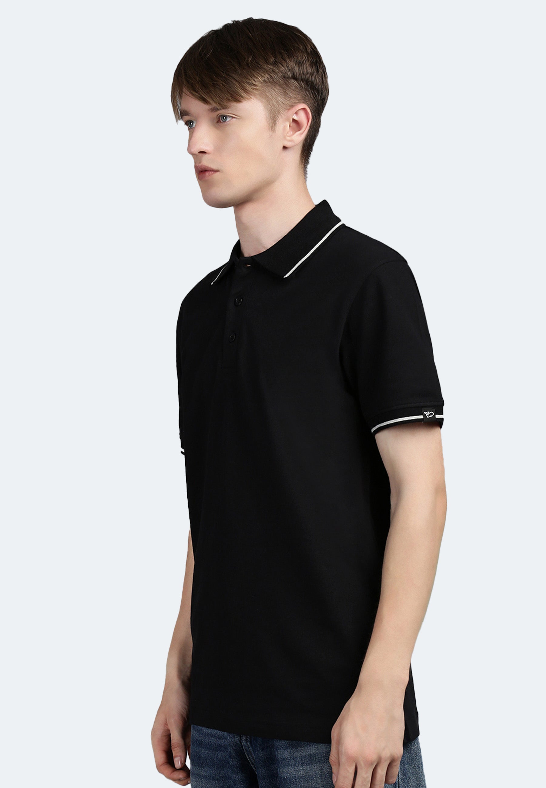 Contrast Polo mit Elasthan Ben