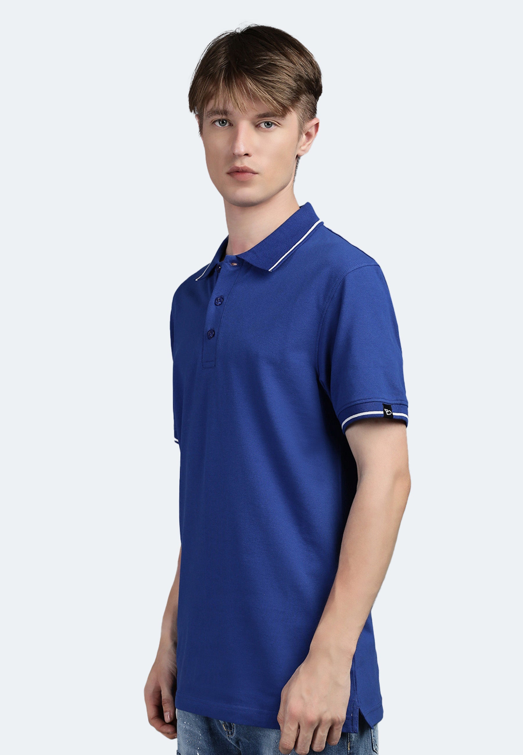 Contrast Polo mit Elasthan Ben