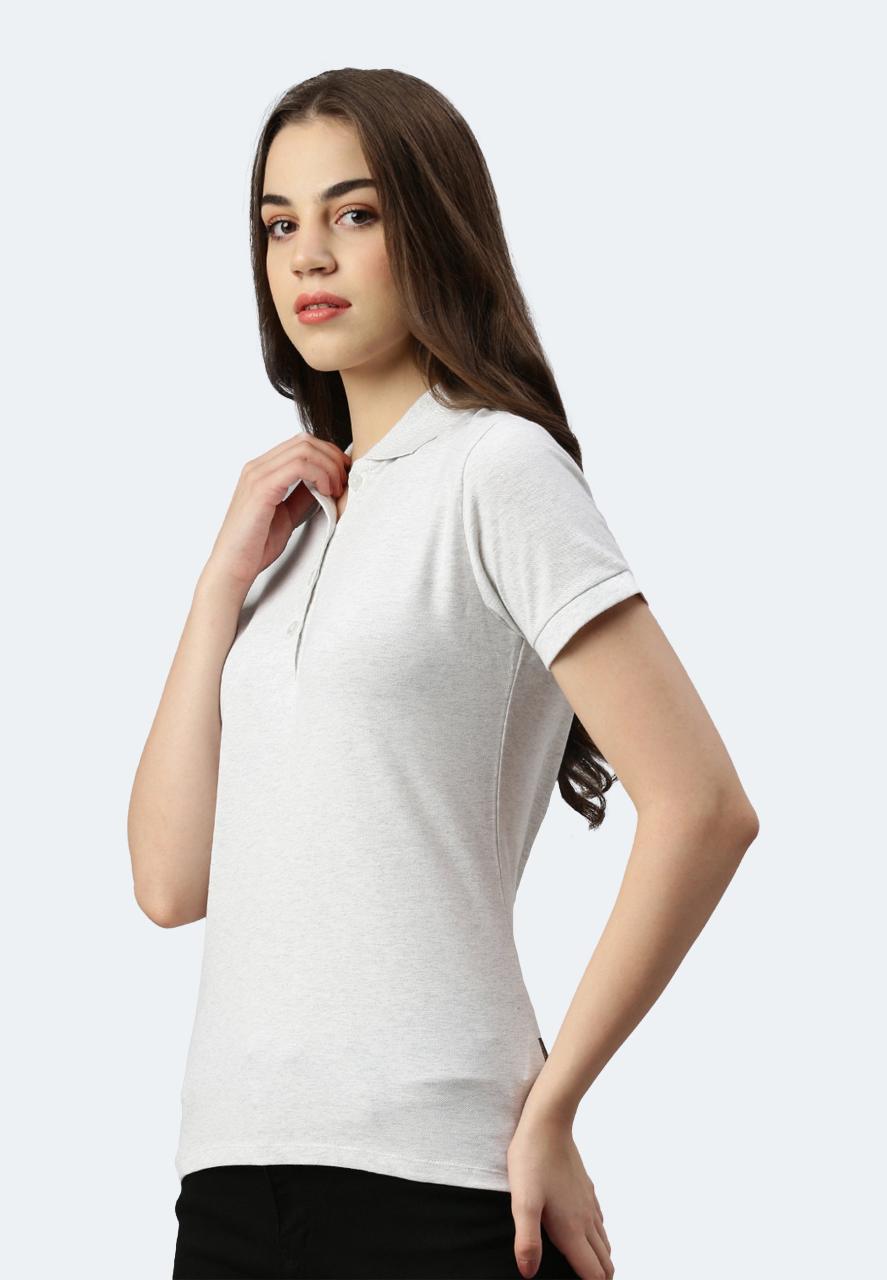 Stretch Bio Piqué Polo Shirt Stacy