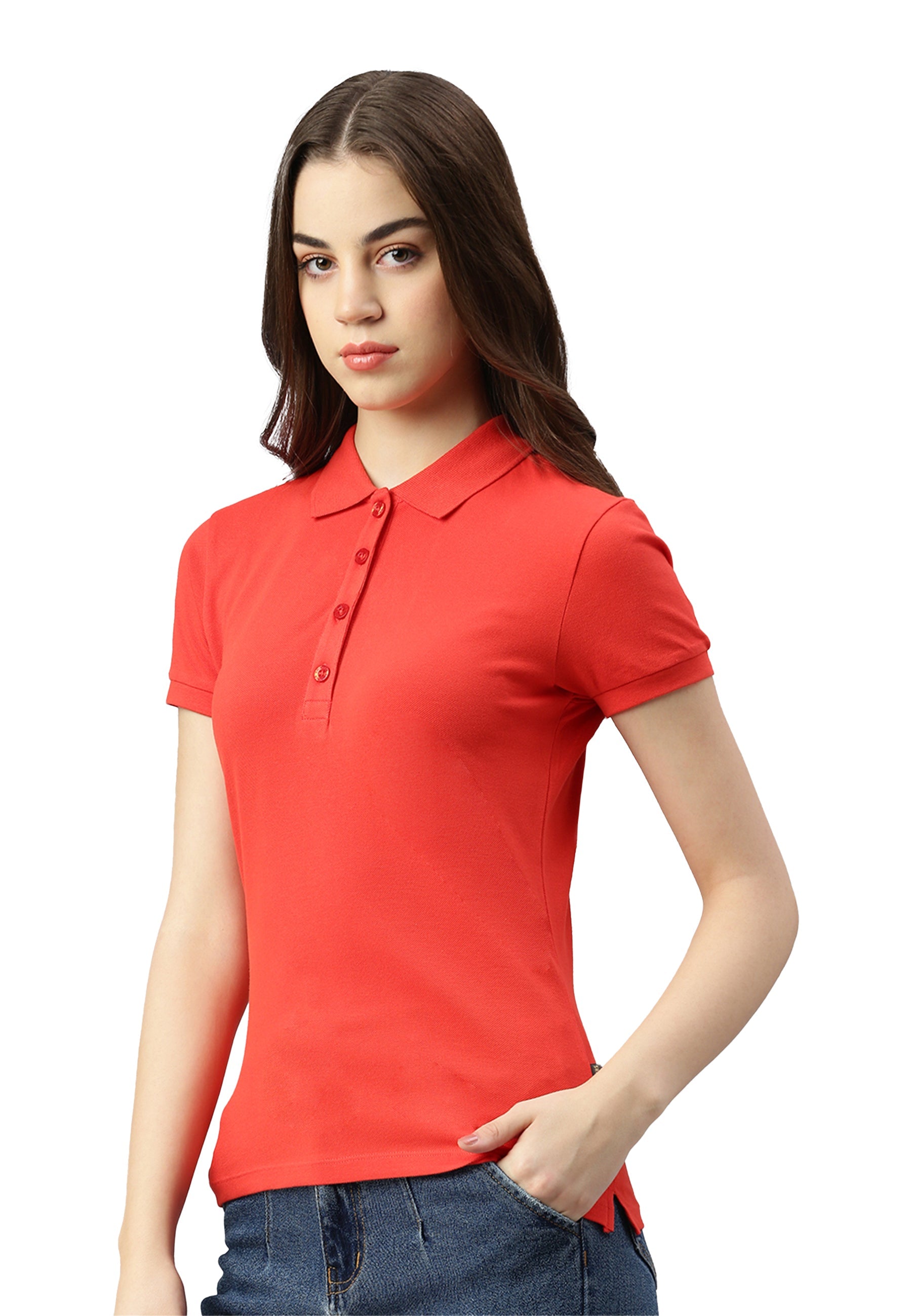 Stretch Bio Piqué Polo Shirt Stacy