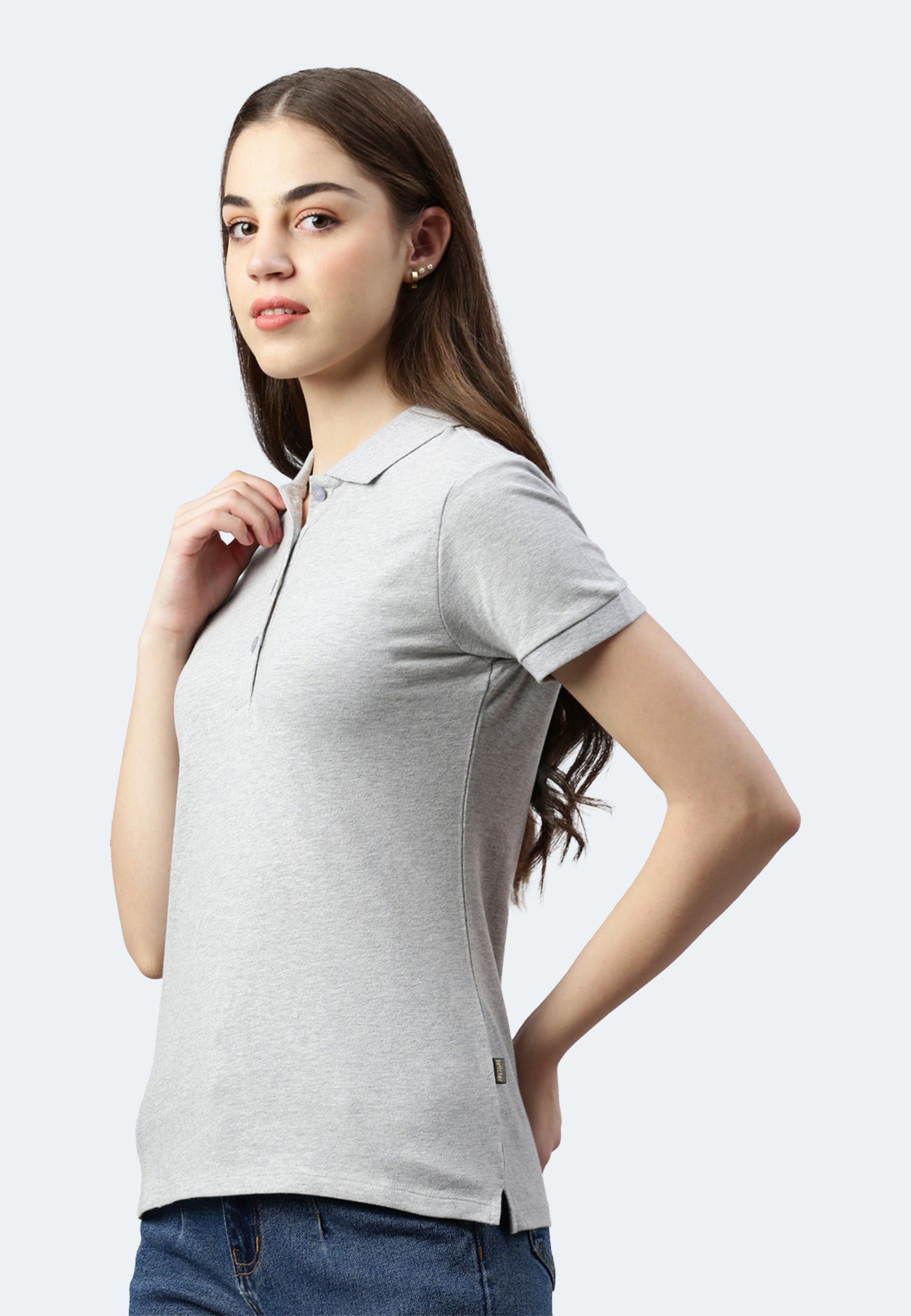 Stretch Bio Piqué Polo Shirt Stacy