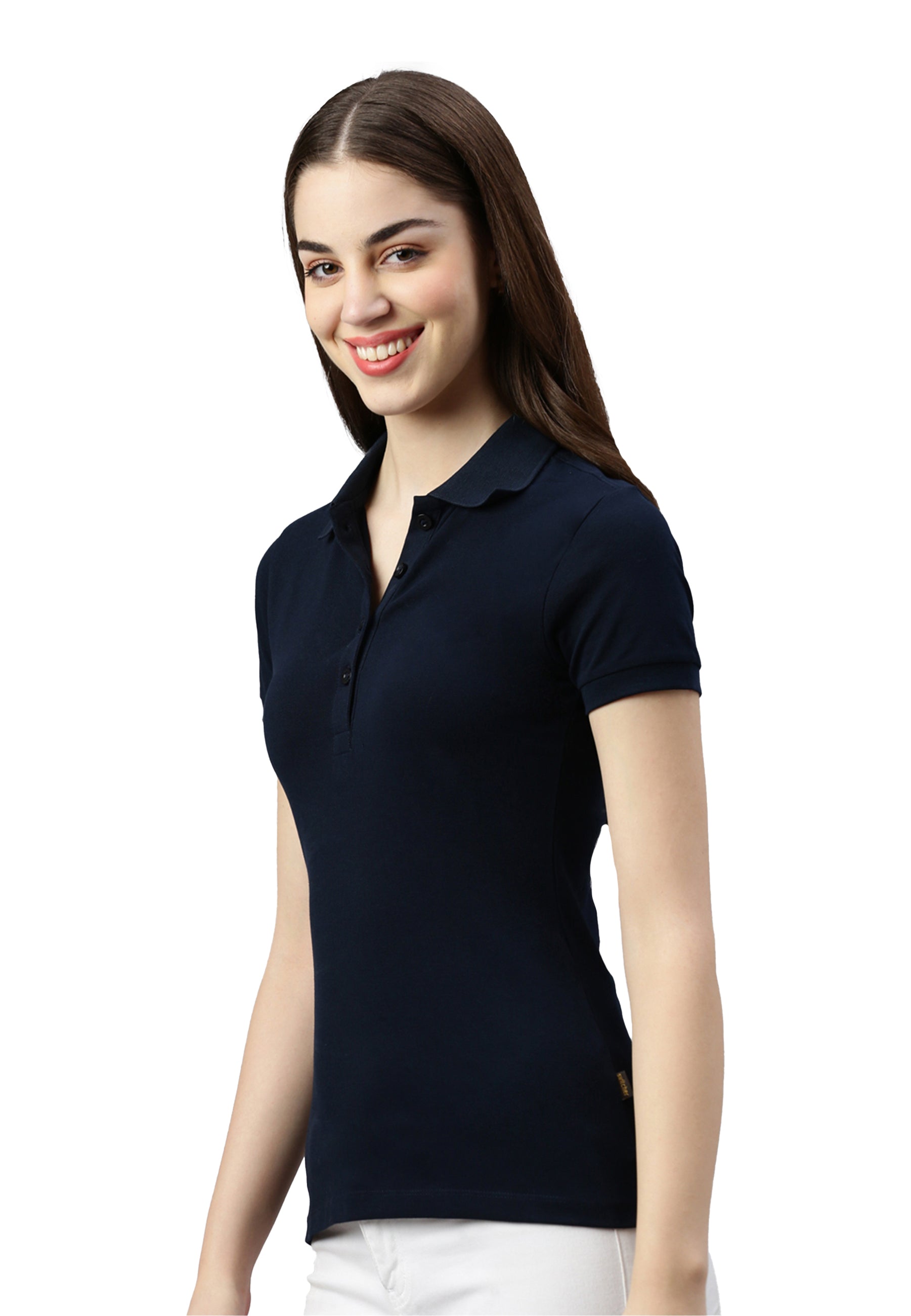 Stretch Bio Piqué Polo Shirt Stacy