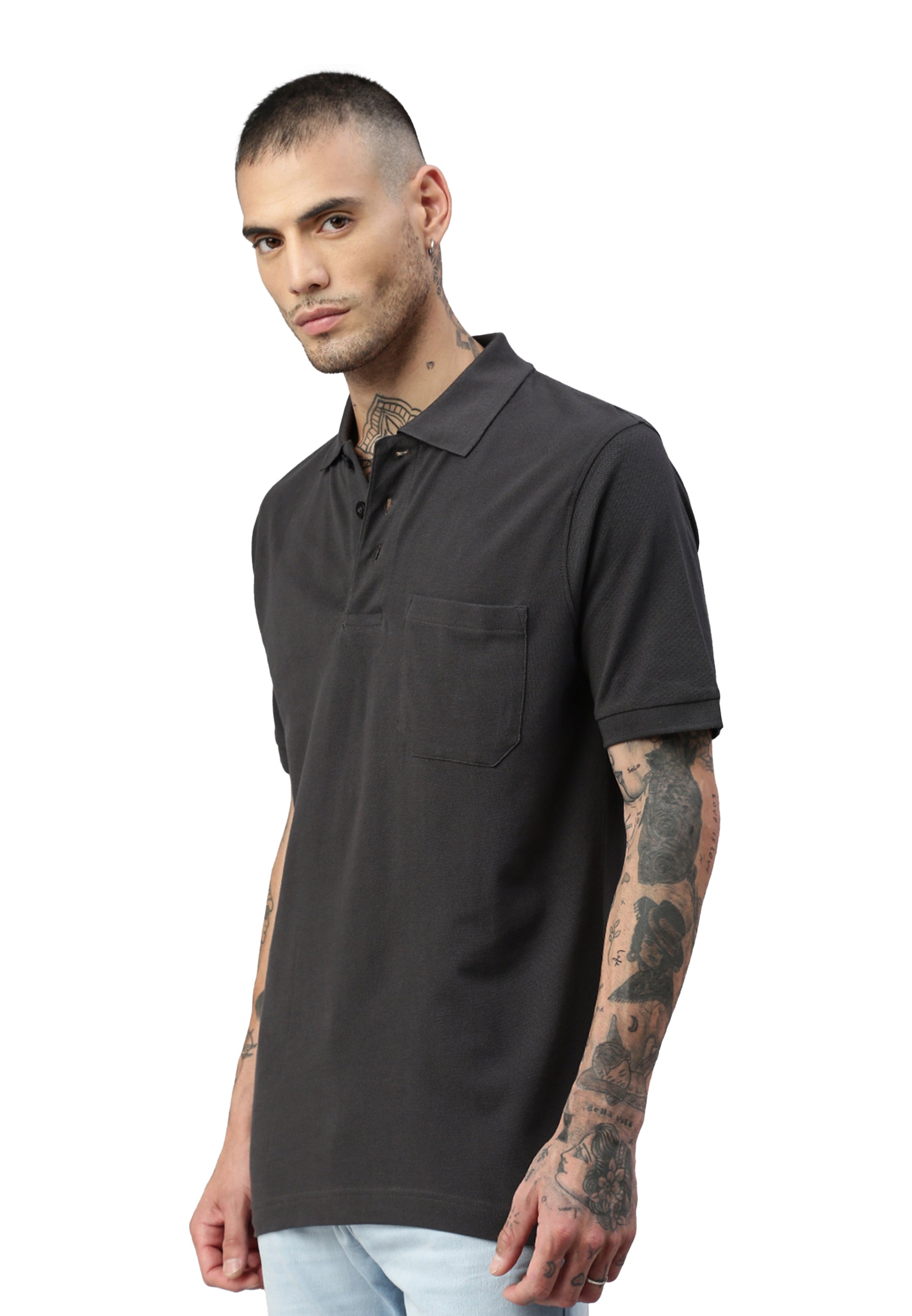 Airtex Piqué Pocket Poloshirt Whale