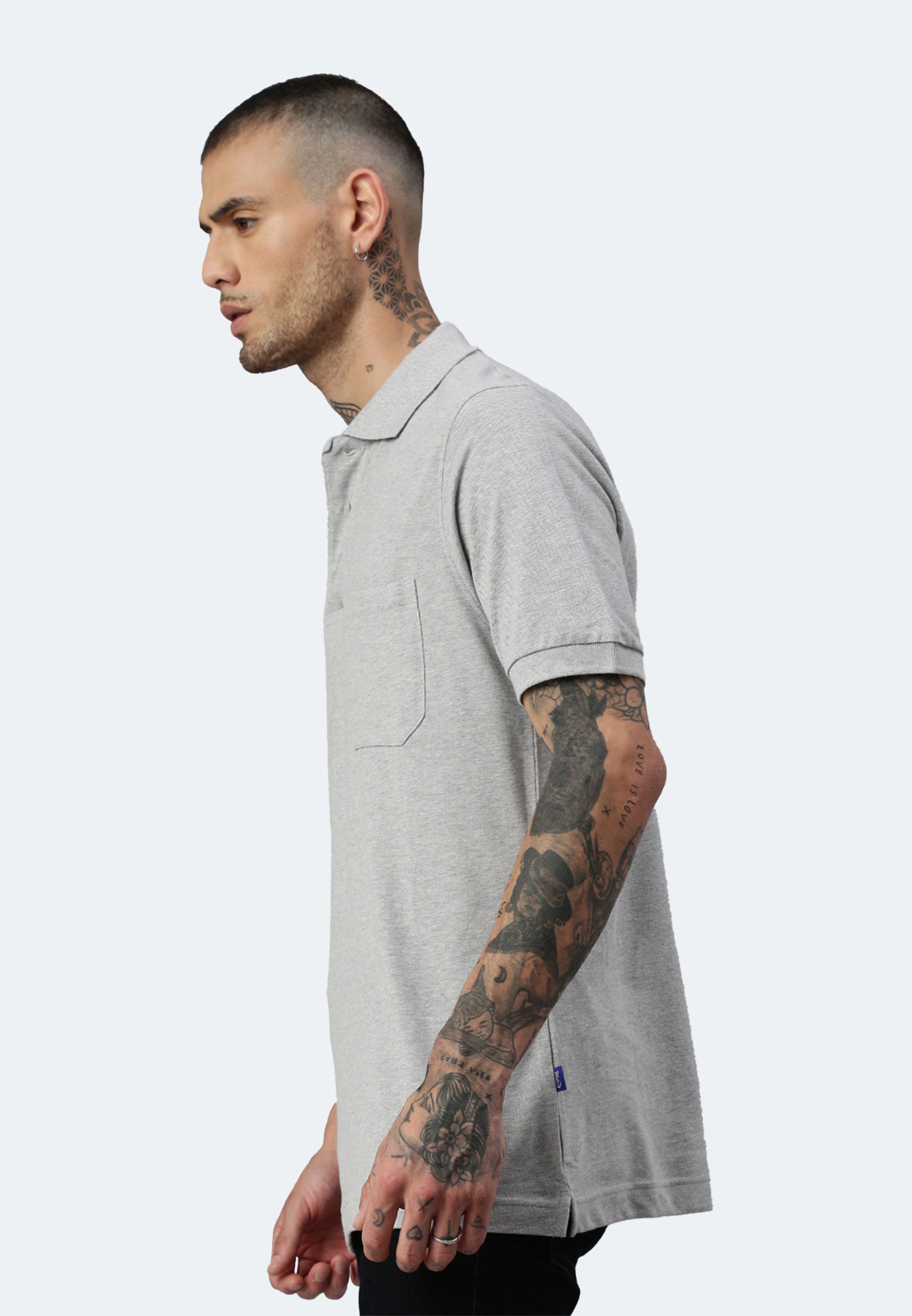 Airtex Piqué Pocket Poloshirt Whale