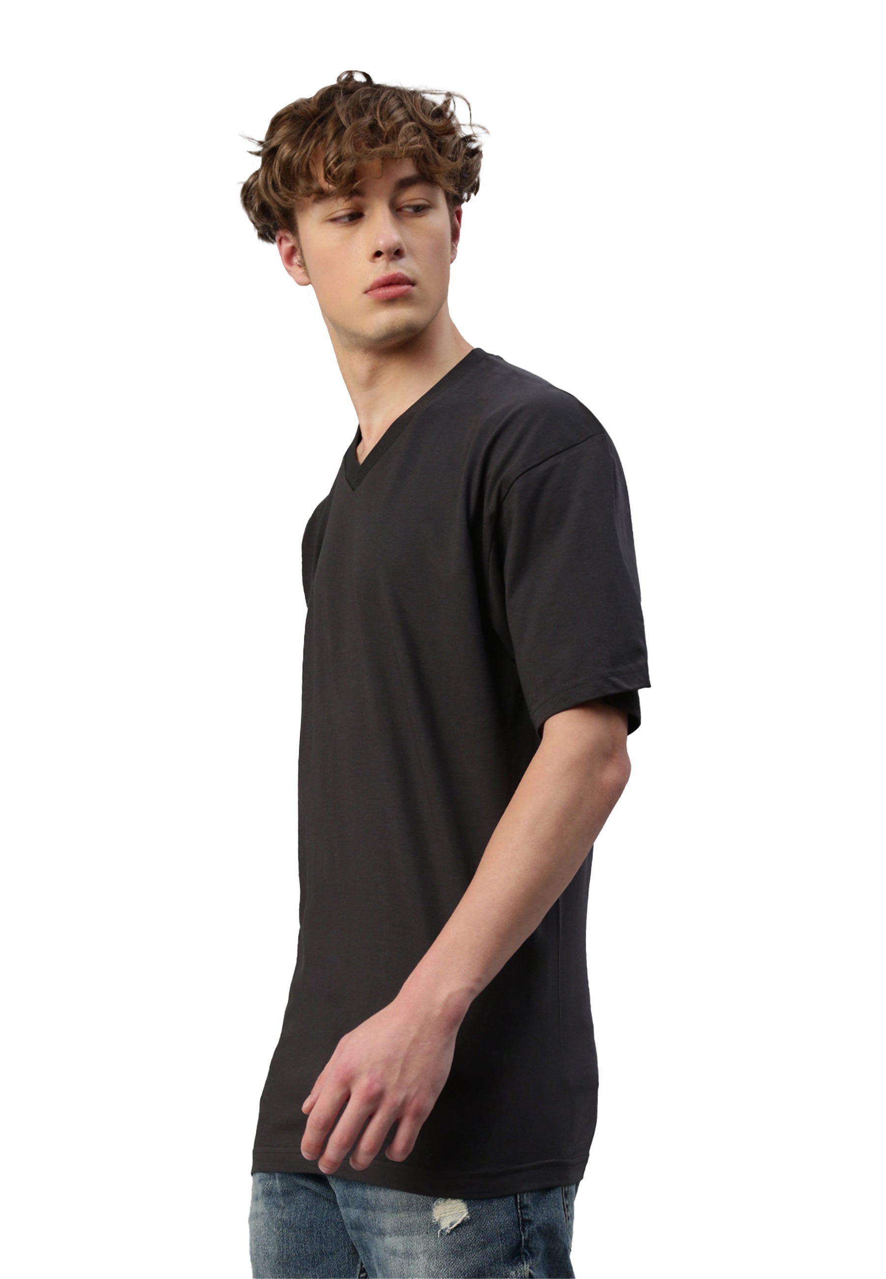 T-Shirt Oversize V-Neck Victor