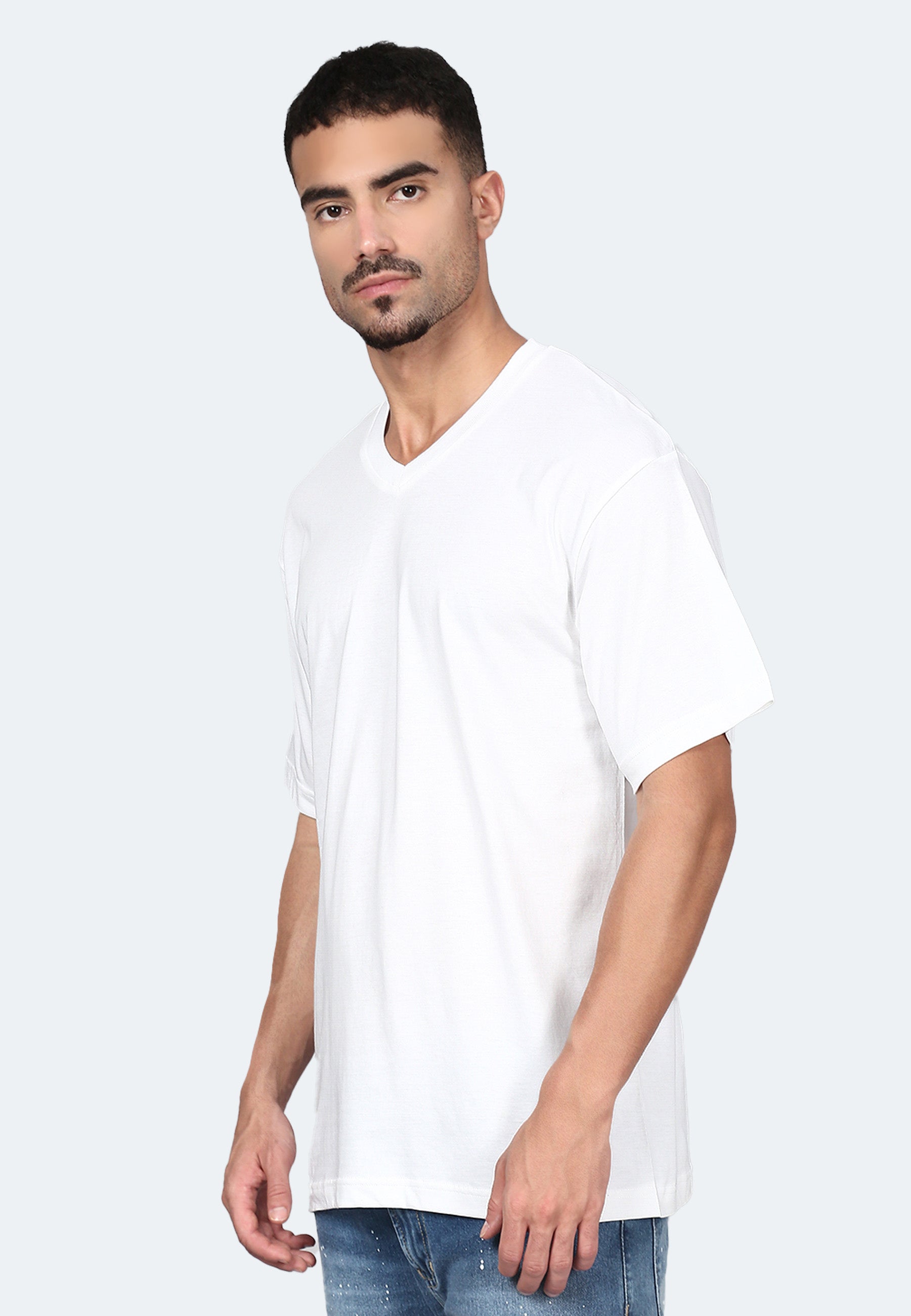 T-Shirt Oversize V-Neck Victor
