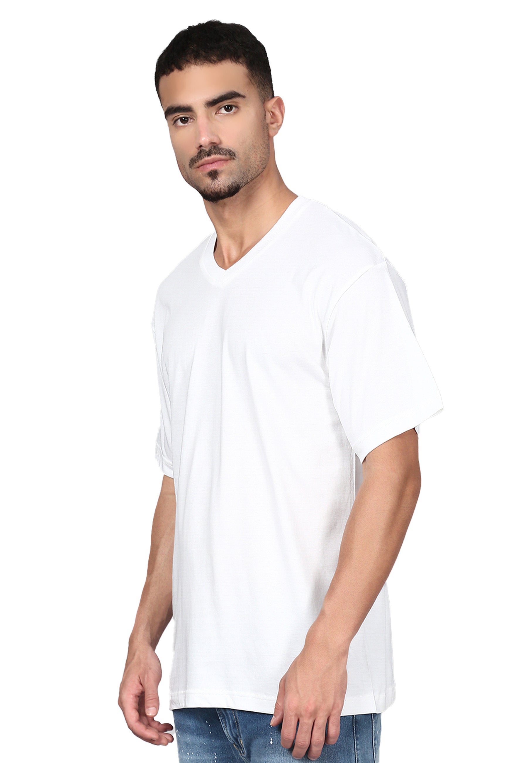 T-Shirt Oversize V-Neck Victor