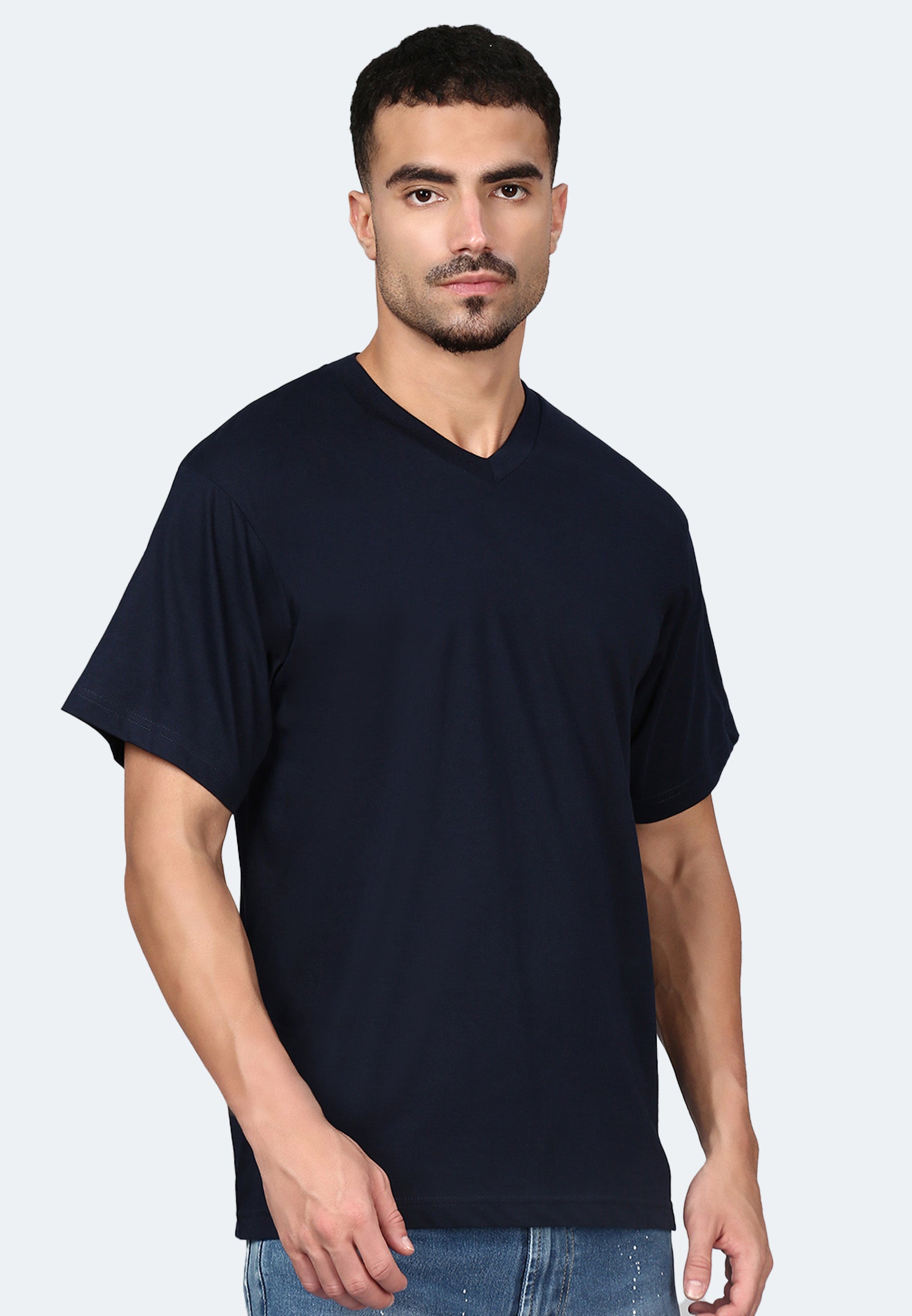 T-Shirt Oversize V-Neck Victor