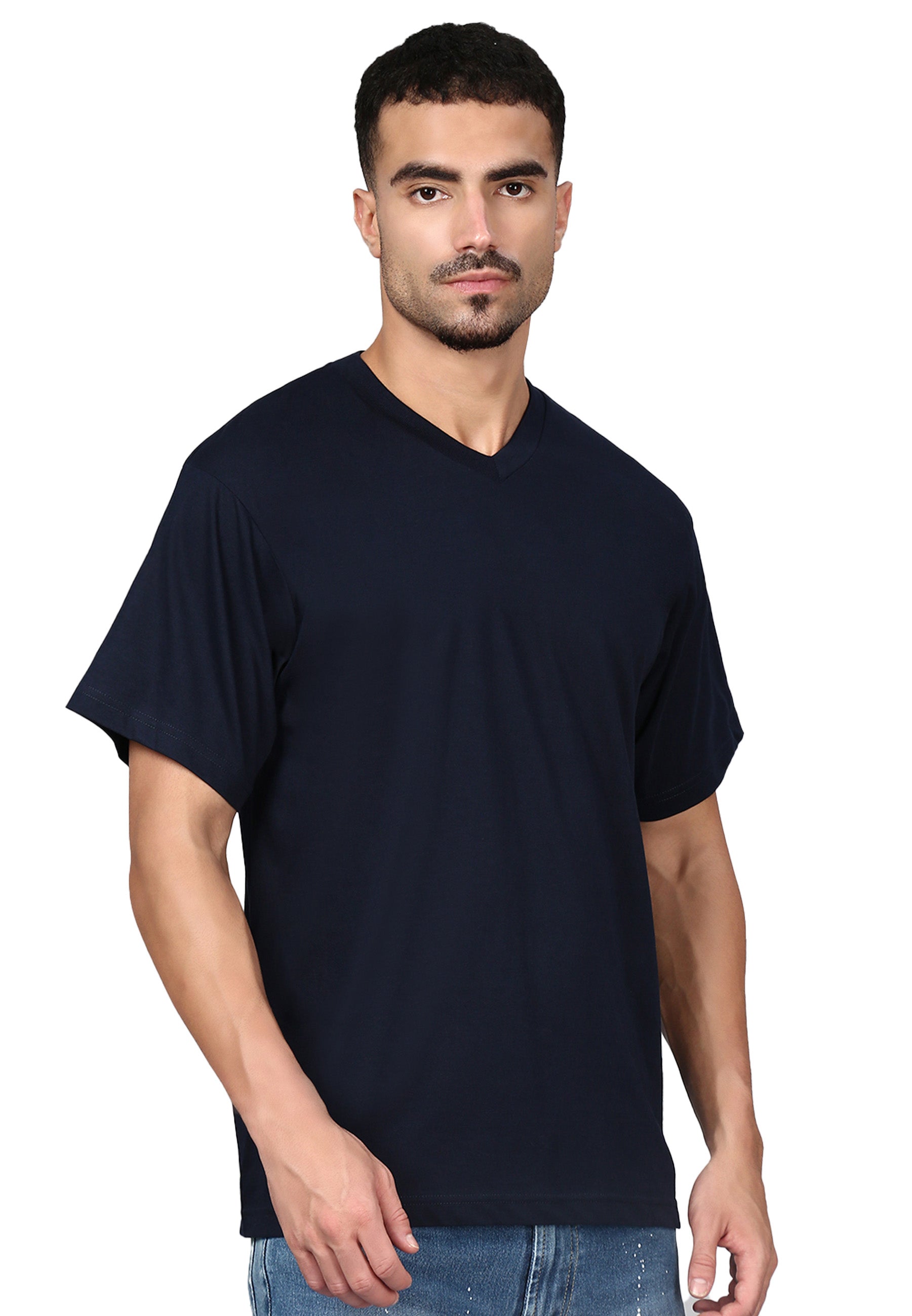 T-Shirt Oversize V-Neck Victor