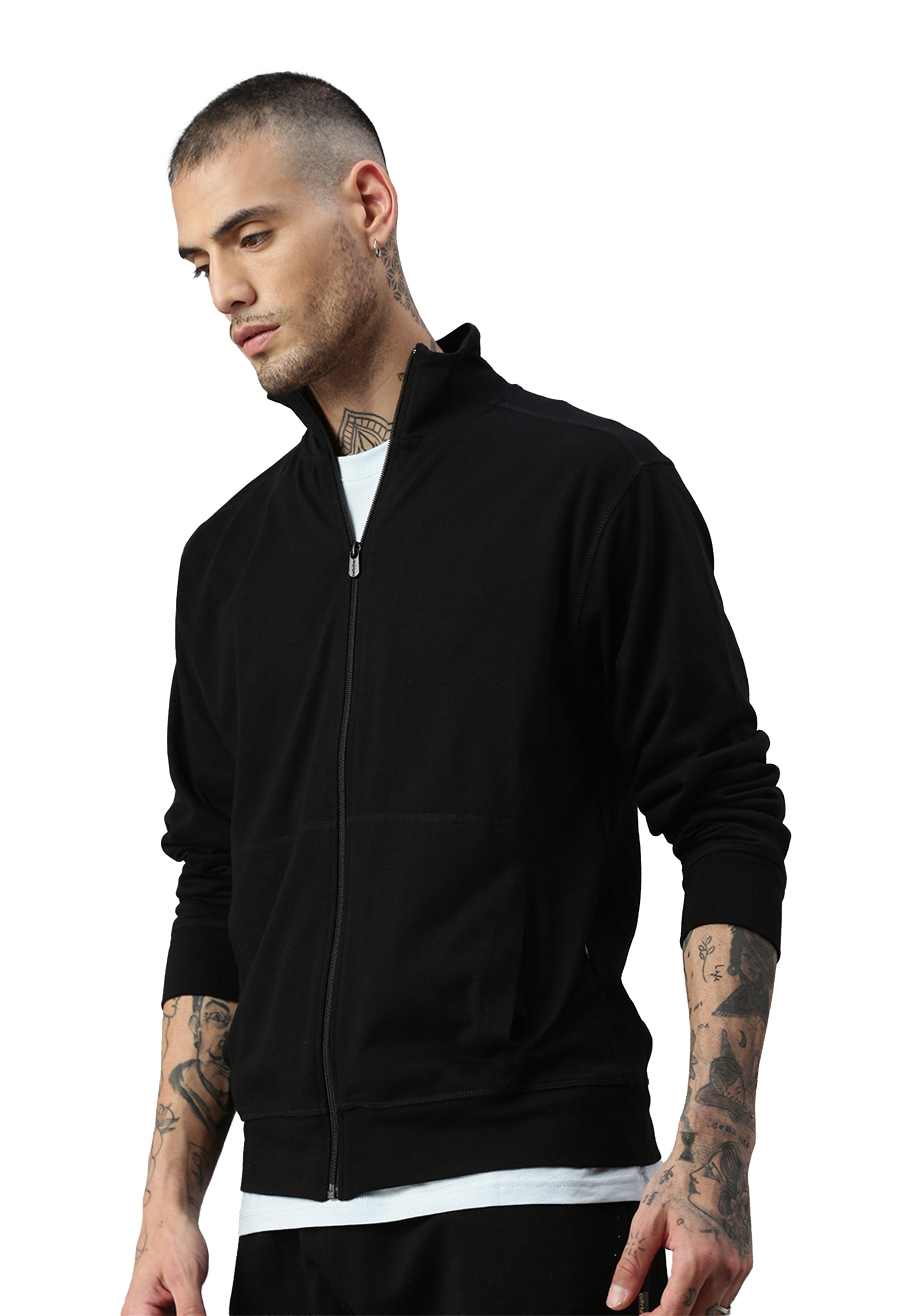 Zip Baumwoll Jacke Dallas